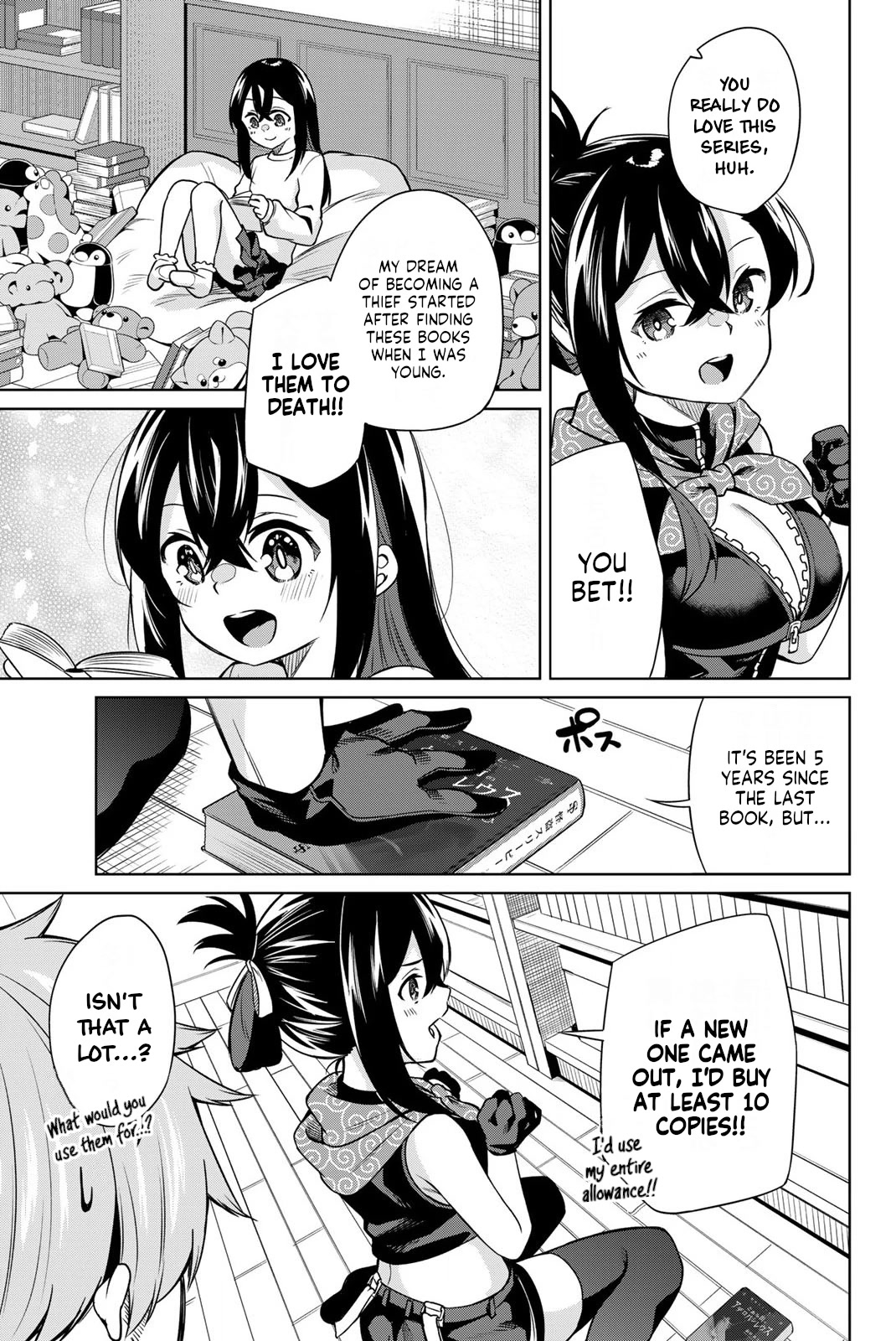 Dorobou-chan Chapter 9 page 9 - Chapter 9: Dorobou-chan and Books