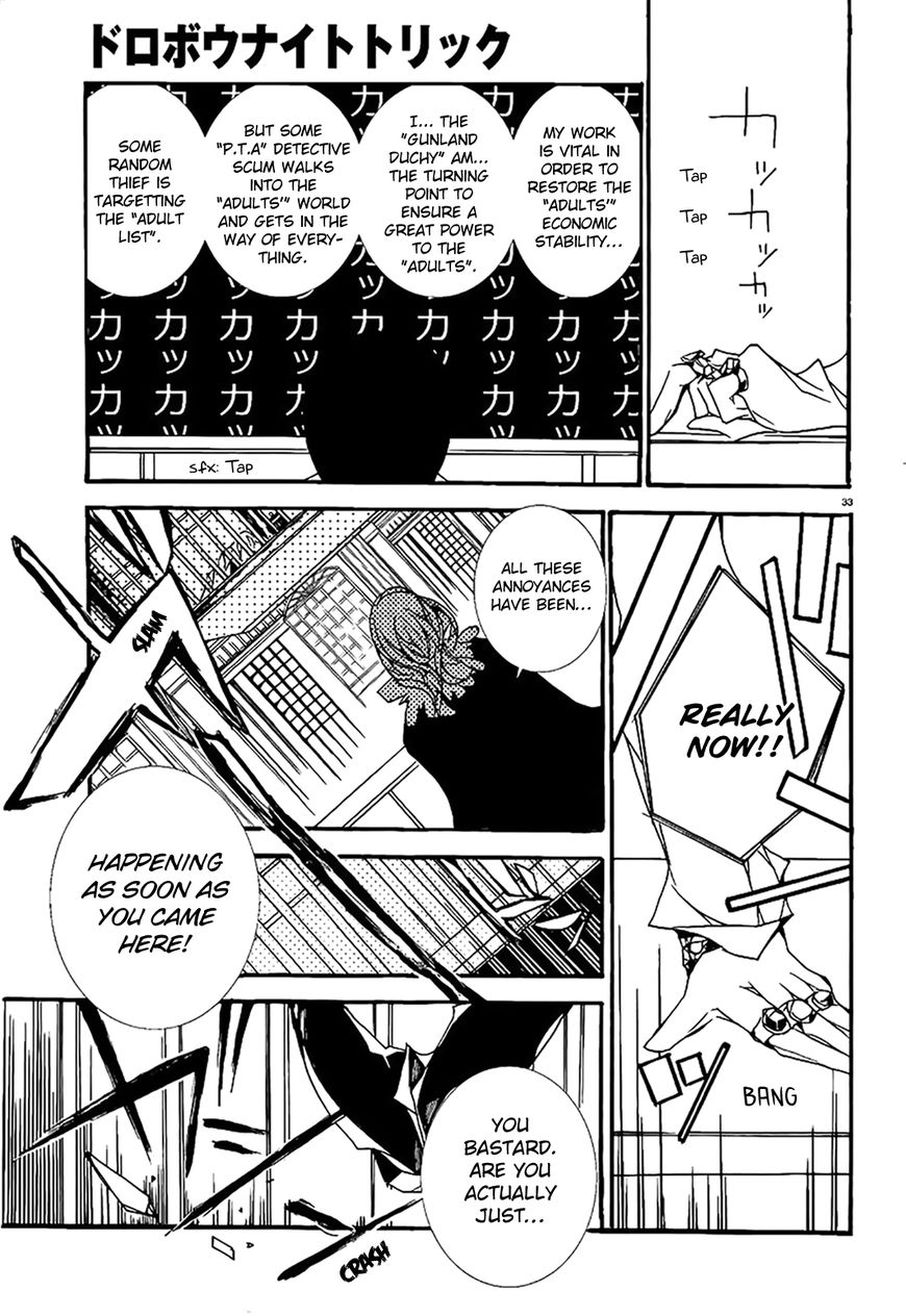 Dorobou Night Trick Chapter 5 page 35 - Chapter 5 : ã€ŒTrick 5: Mixed Twinsã€