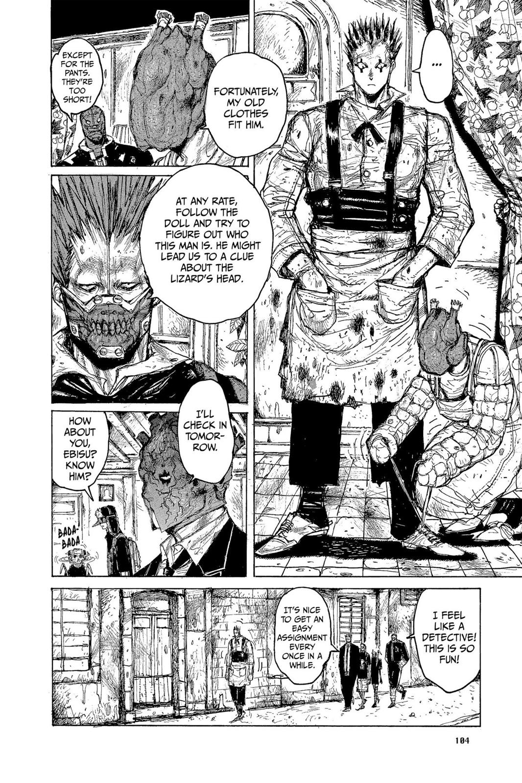 Dorohedoro Chapter 10 page 12 - Chapter 10: Roast Duck With Magic User Sauce