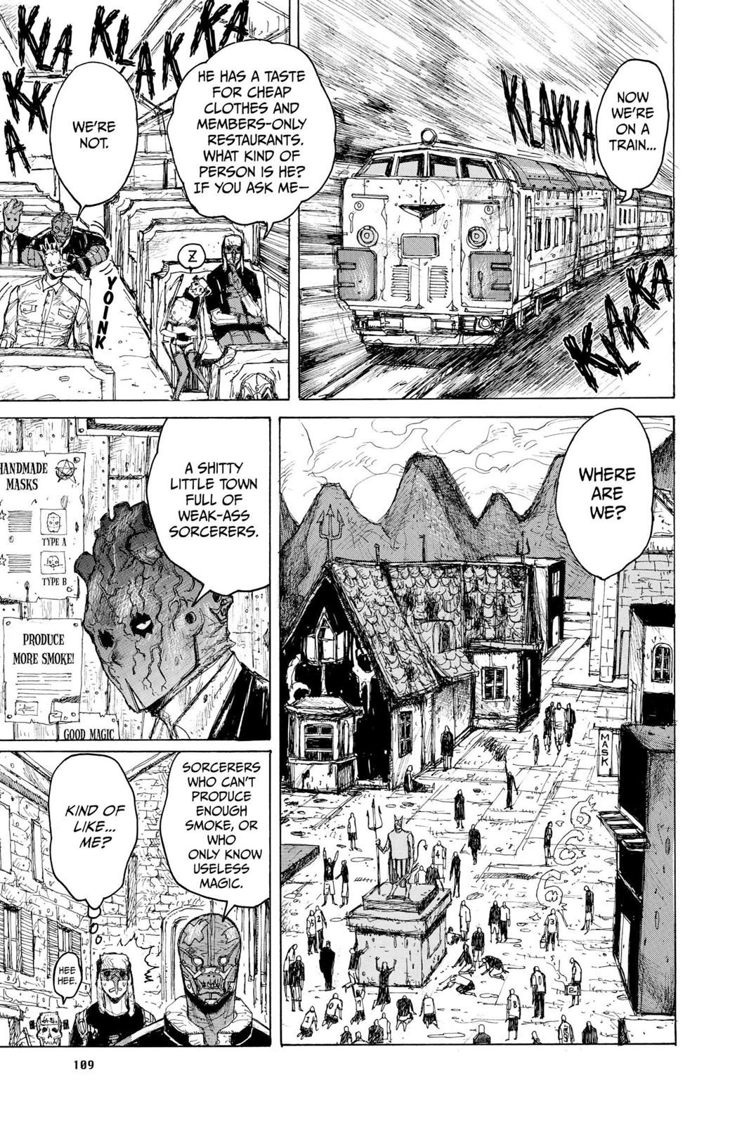 Dorohedoro Chapter 10 page 17 - Chapter 10: Roast Duck With Magic User Sauce