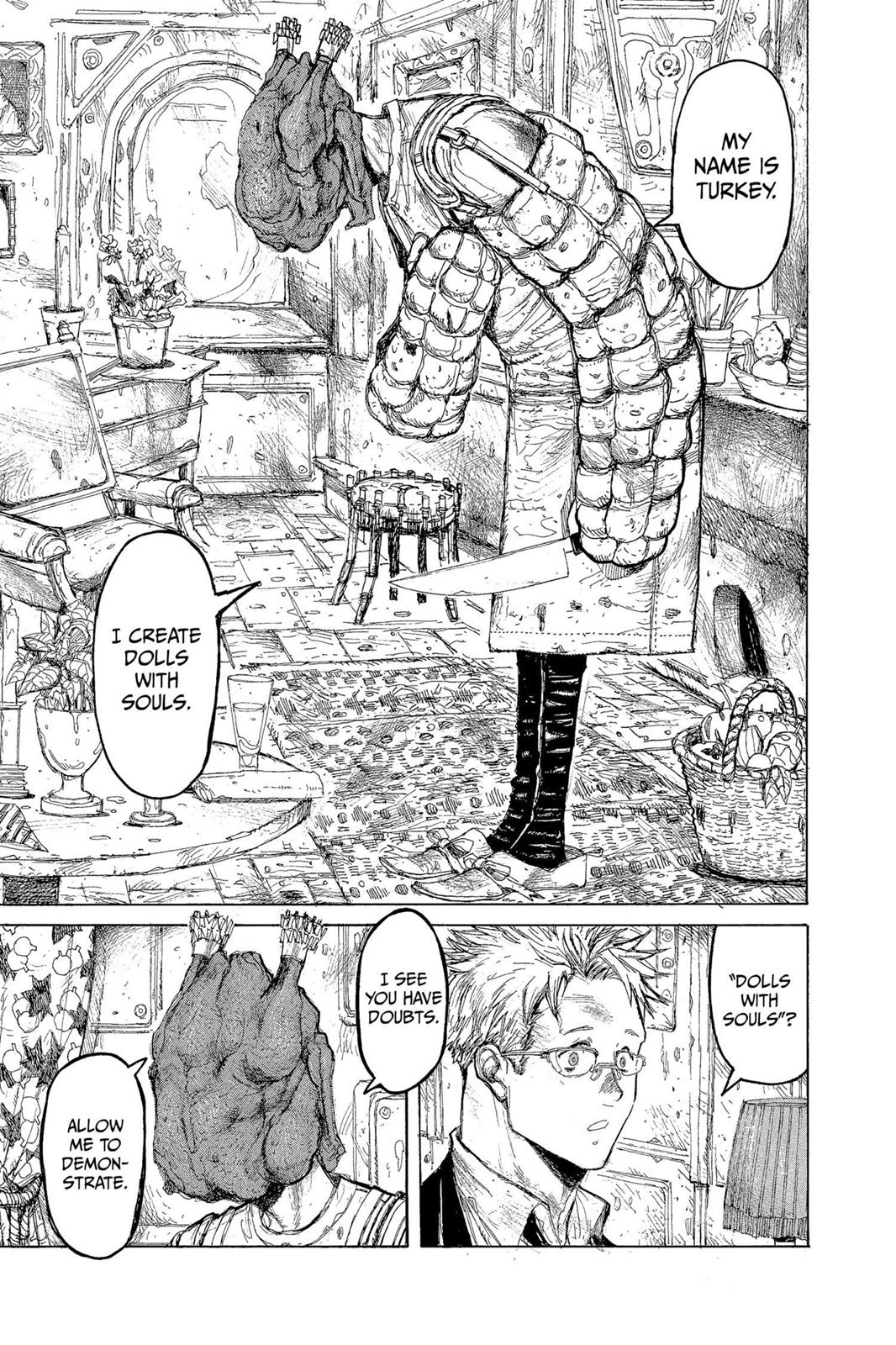 Dorohedoro Chapter 10 page 5 - Chapter 10: Roast Duck With Magic User Sauce