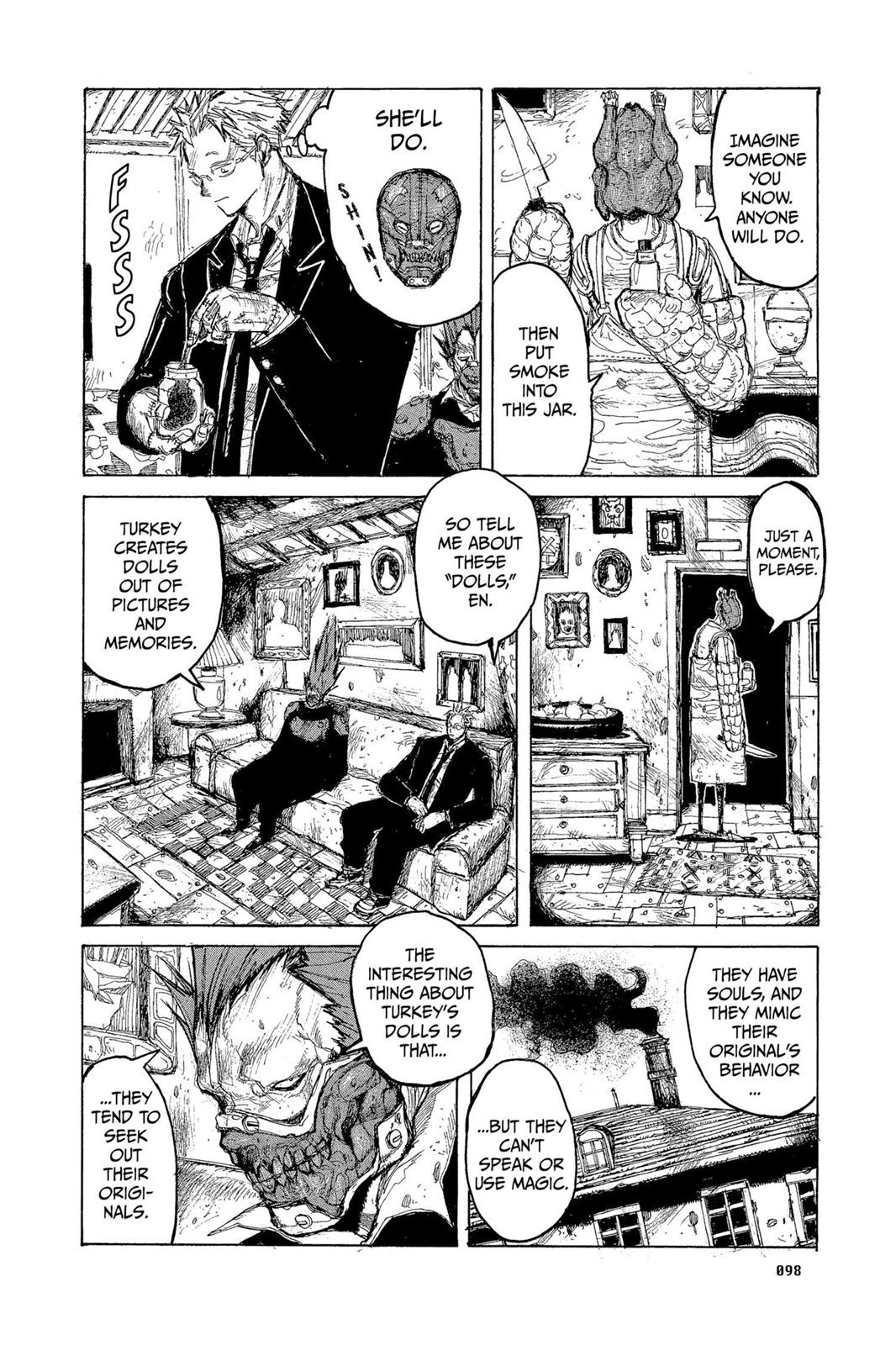 Dorohedoro Chapter 10 page 6 - Chapter 10: Roast Duck With Magic User Sauce