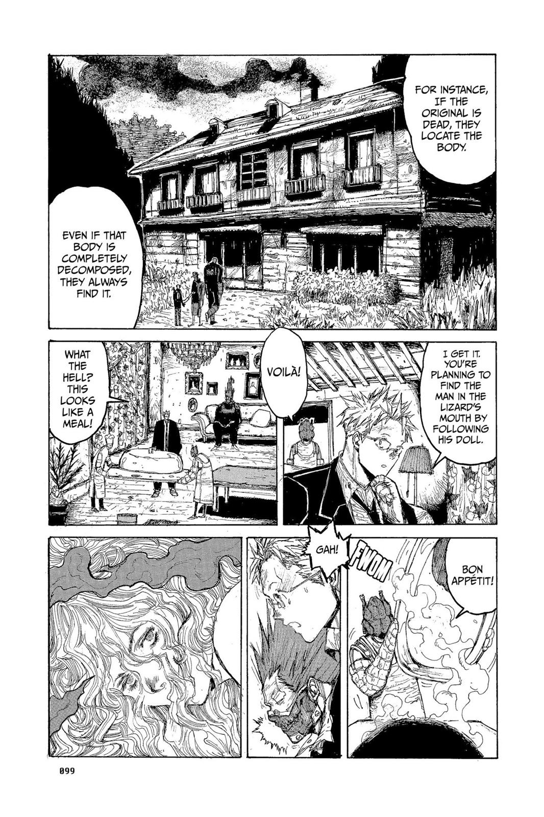 Dorohedoro Chapter 10 page 7 - Chapter 10: Roast Duck With Magic User Sauce