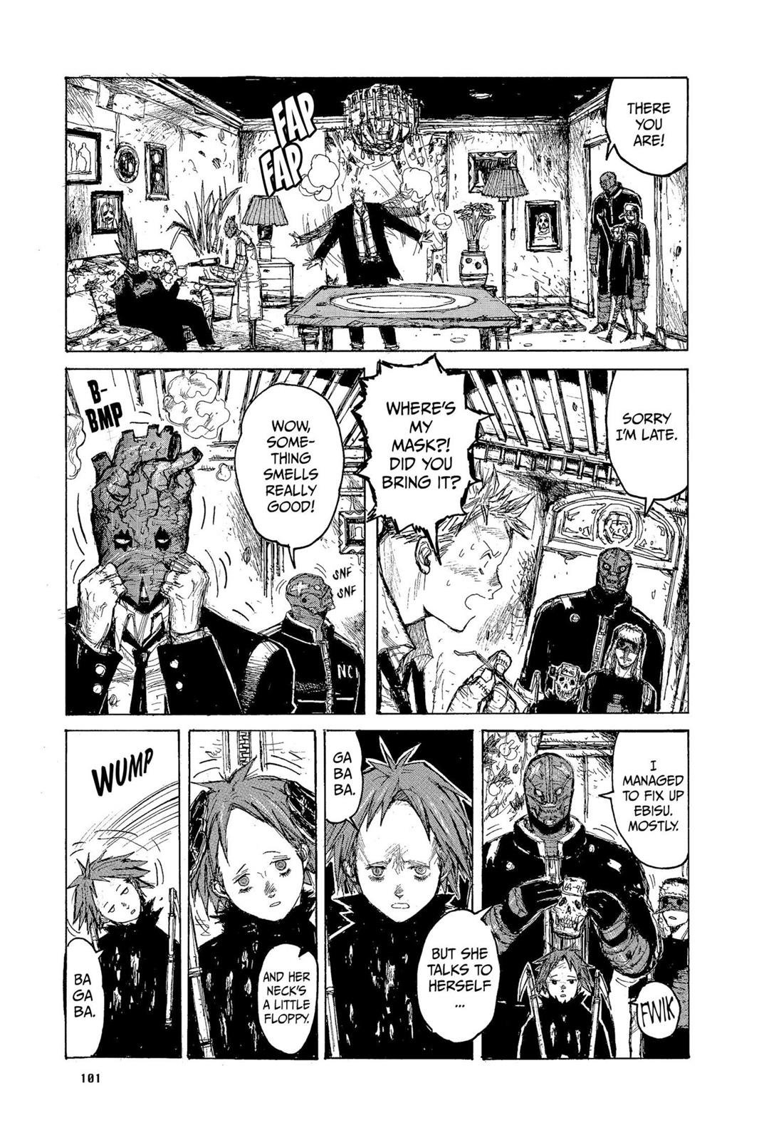 Dorohedoro Chapter 10 page 9 - Chapter 10: Roast Duck With Magic User Sauce
