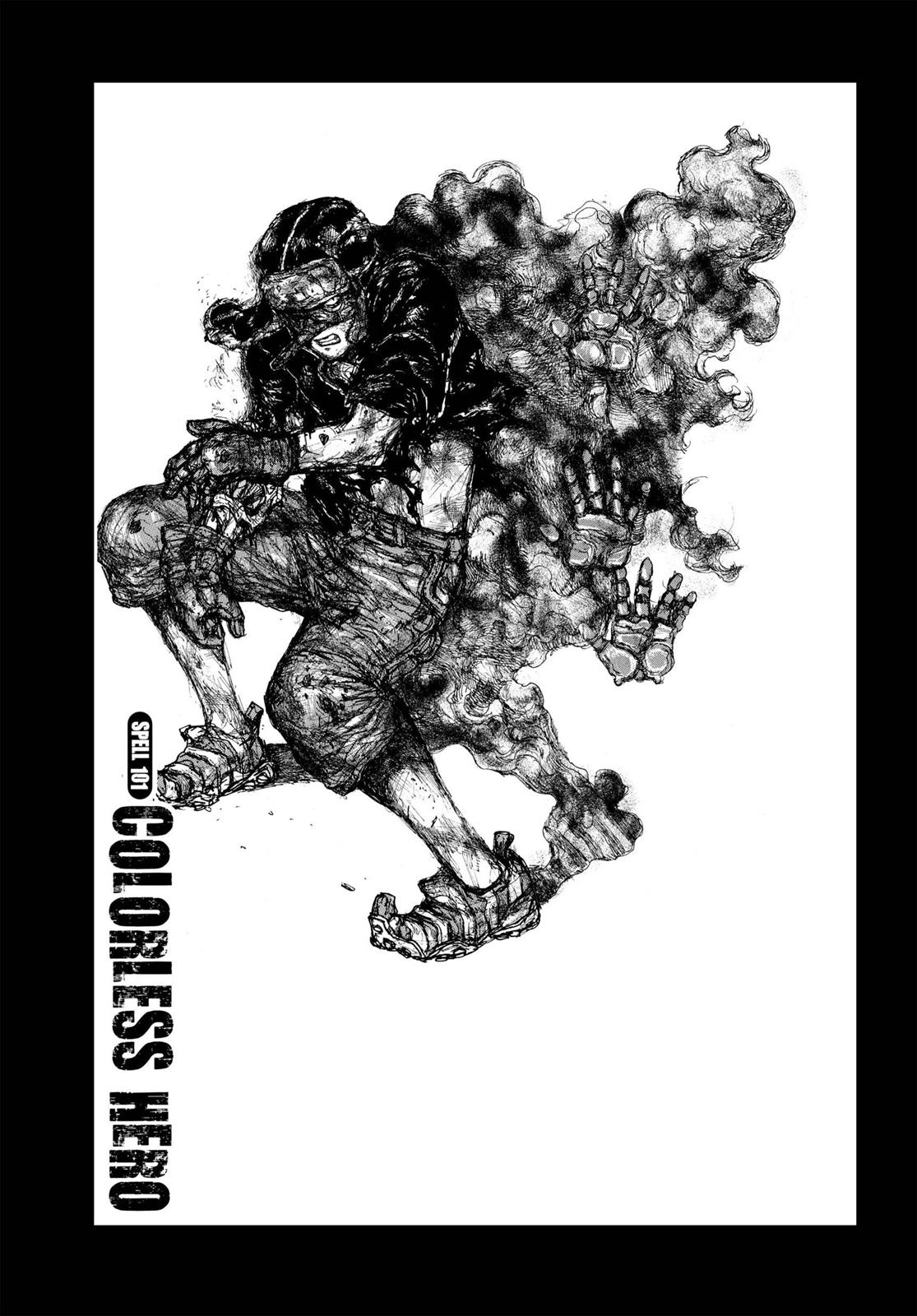 Dorohedoro Chapter 101 page 1 - Chapter 101: Colorless Hero