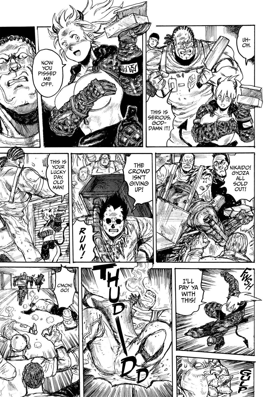 Dorohedoro Chapter 109 page 14 - Chapter 109: Seriously Close