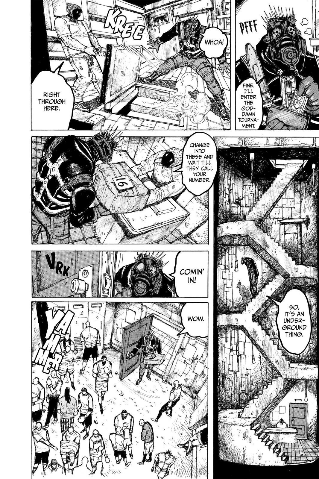 Dorohedoro Chapter 11 page 10 - Chapter 11: Competition of the So-Called Underworld