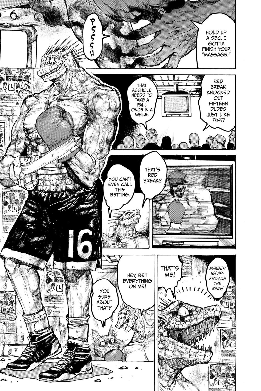 Dorohedoro Chapter 11 page 13 - Chapter 11: Competition of the So-Called Underworld