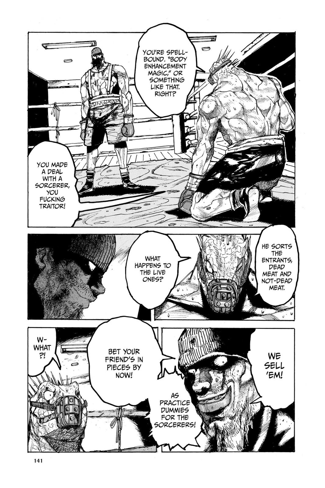 Dorohedoro Chapter 11 page 21 - Chapter 11: Competition of the So-Called Underworld