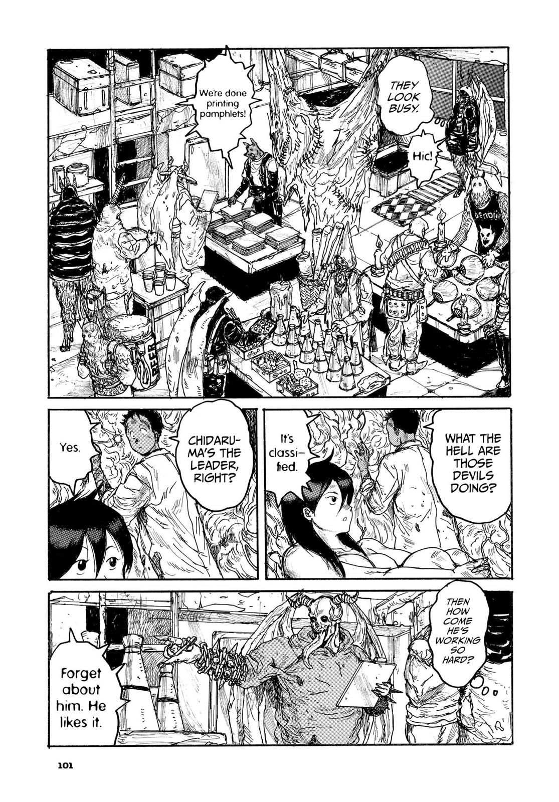 Dorohedoro Chapter 114 page 3 - Chapter 114: The Wired Dead
