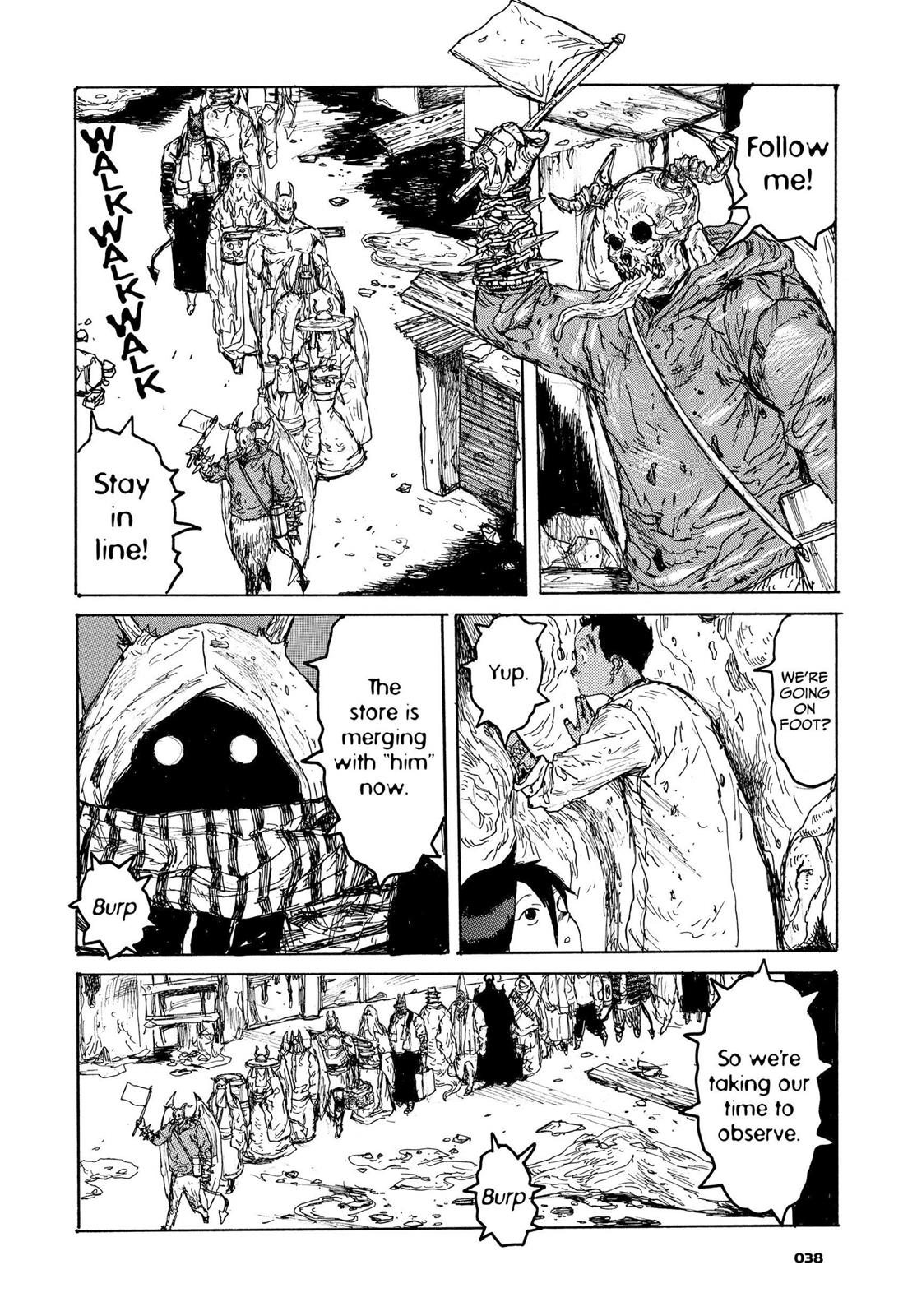 Dorohedoro Chapter 119 page 12 - Chapter 119: Evil Day Trip