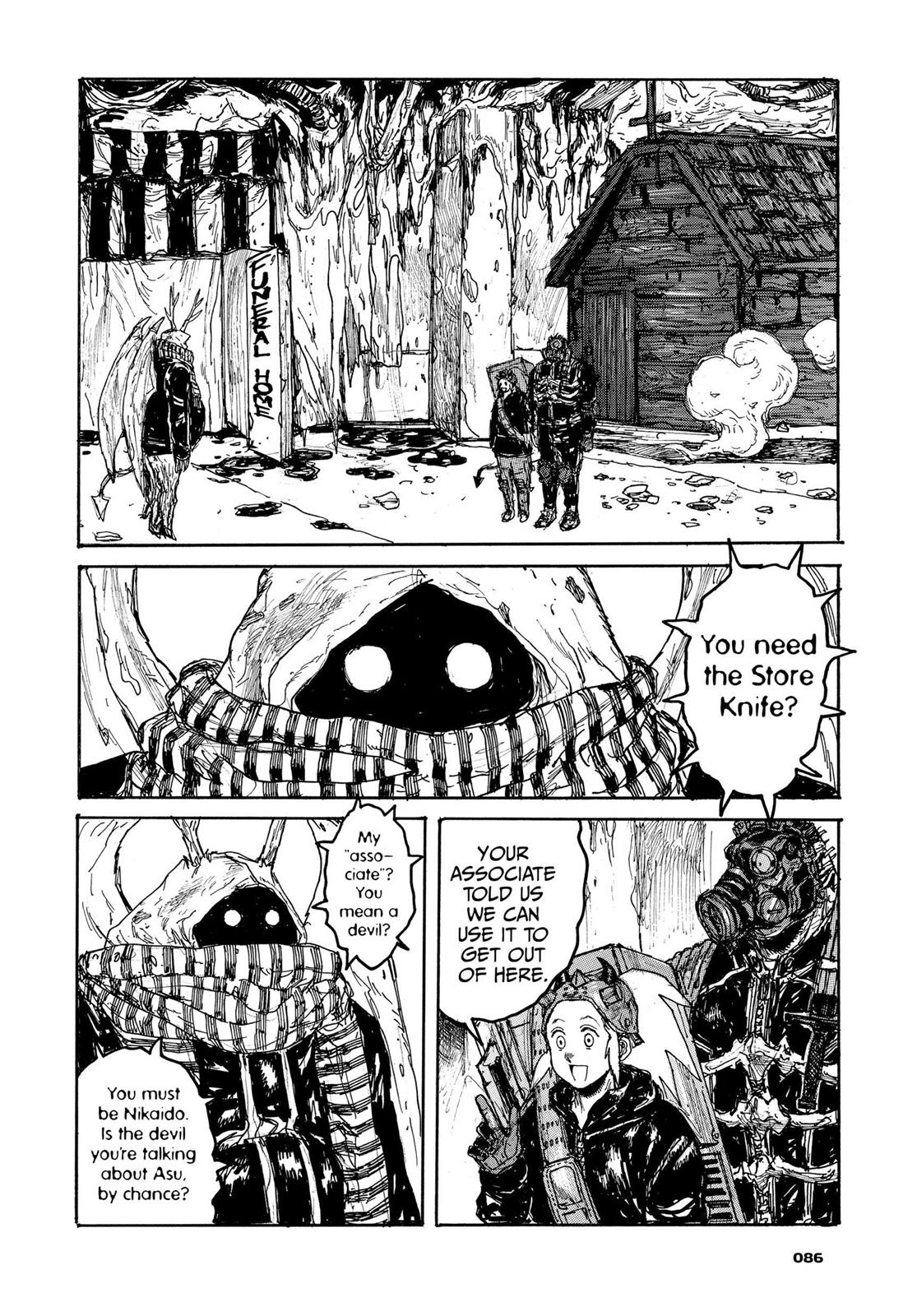 Dorohedoro Chapter 121 page 12 - Chapter 121: Haru's Gym Class
