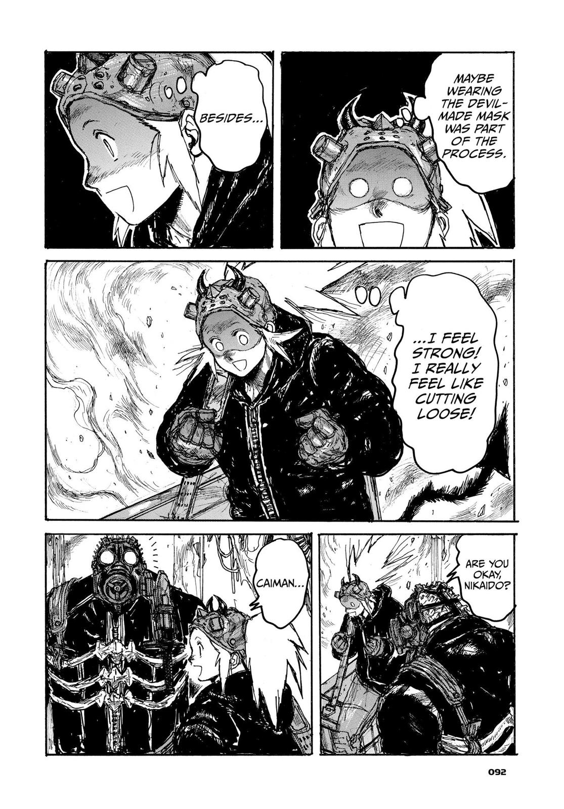 Dorohedoro Chapter 121 page 18 - Chapter 121: Haru's Gym Class