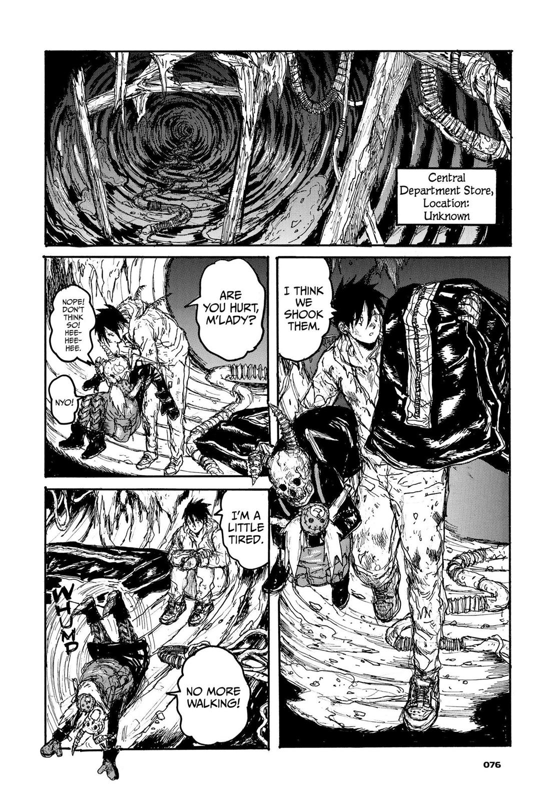 Dorohedoro Chapter 121 page 2 - Chapter 121: Haru's Gym Class