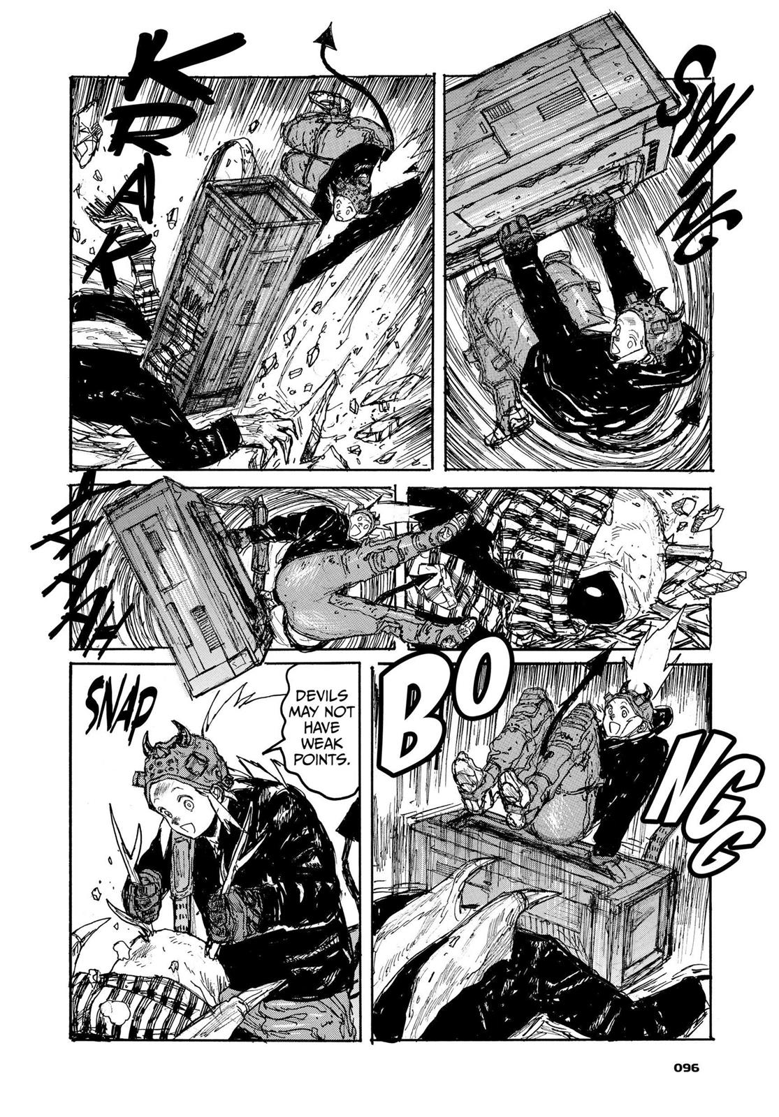 Dorohedoro Chapter 121 page 22 - Chapter 121: Haru's Gym Class