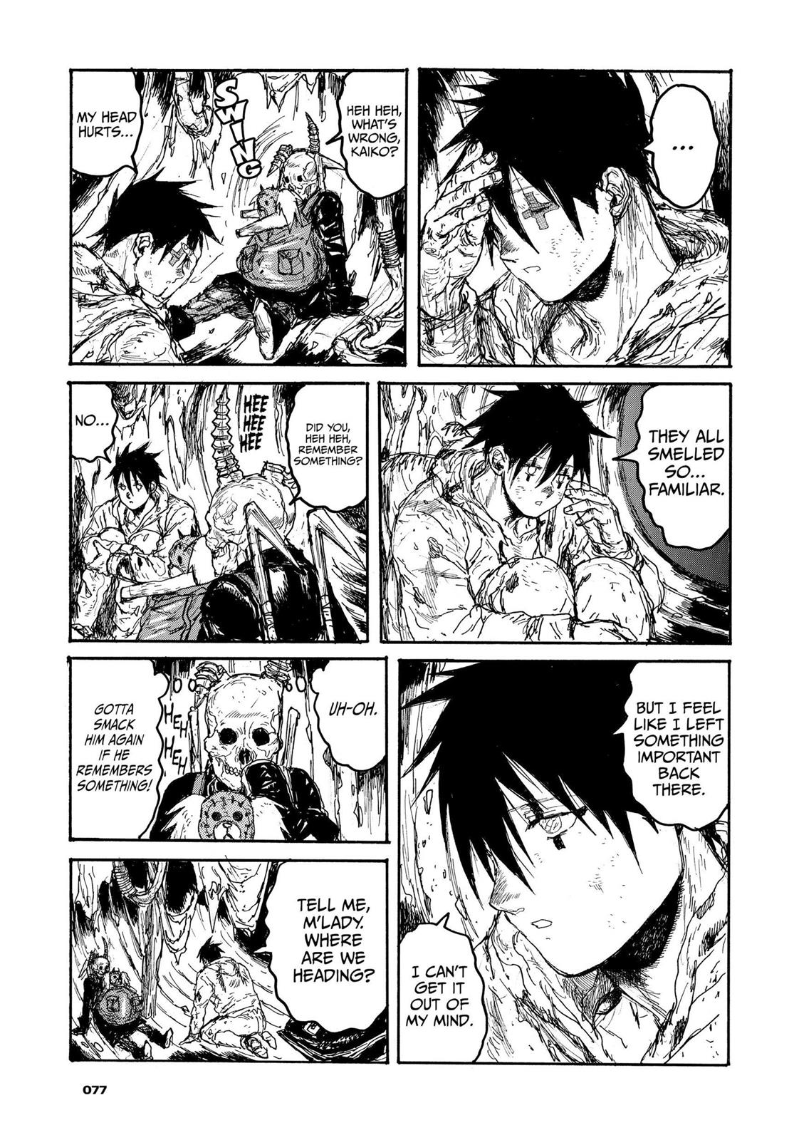 Dorohedoro Chapter 121 page 3 - Chapter 121: Haru's Gym Class