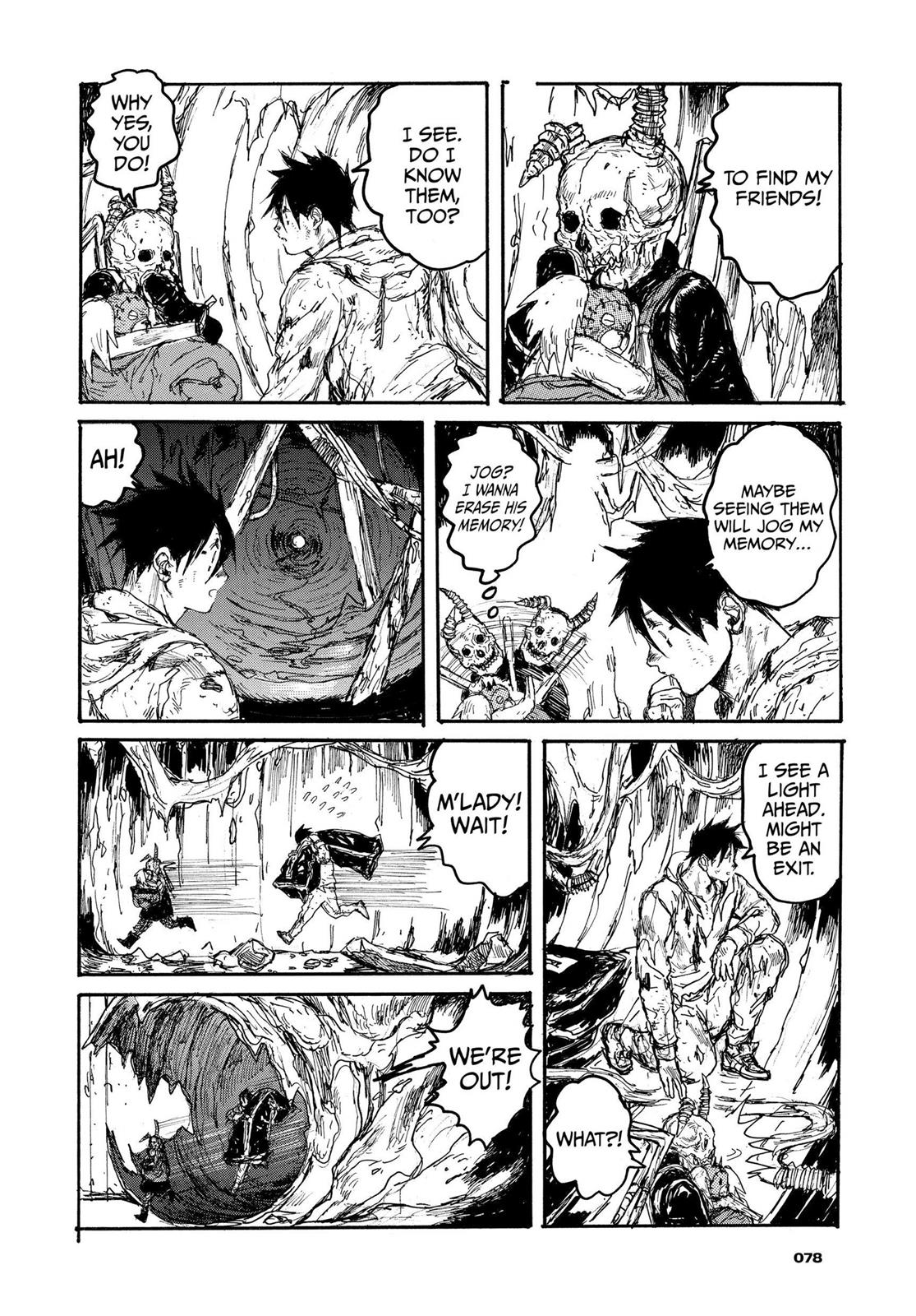 Dorohedoro Chapter 121 page 4 - Chapter 121: Haru's Gym Class