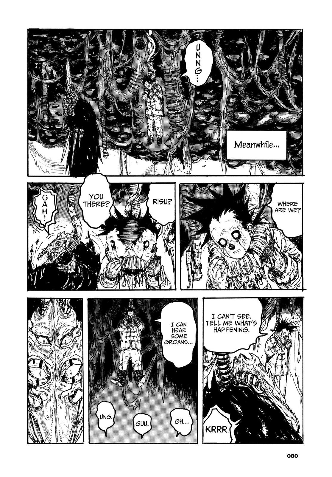 Dorohedoro Chapter 121 page 6 - Chapter 121: Haru's Gym Class
