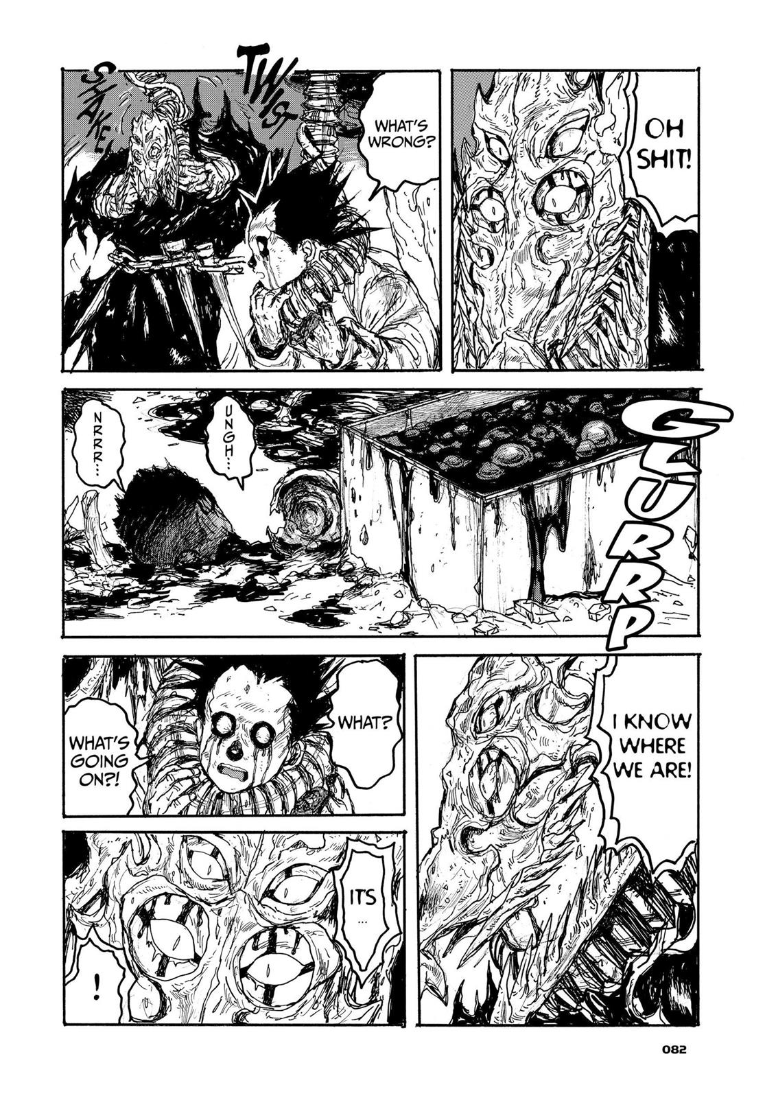 Dorohedoro Chapter 121 page 8 - Chapter 121: Haru's Gym Class