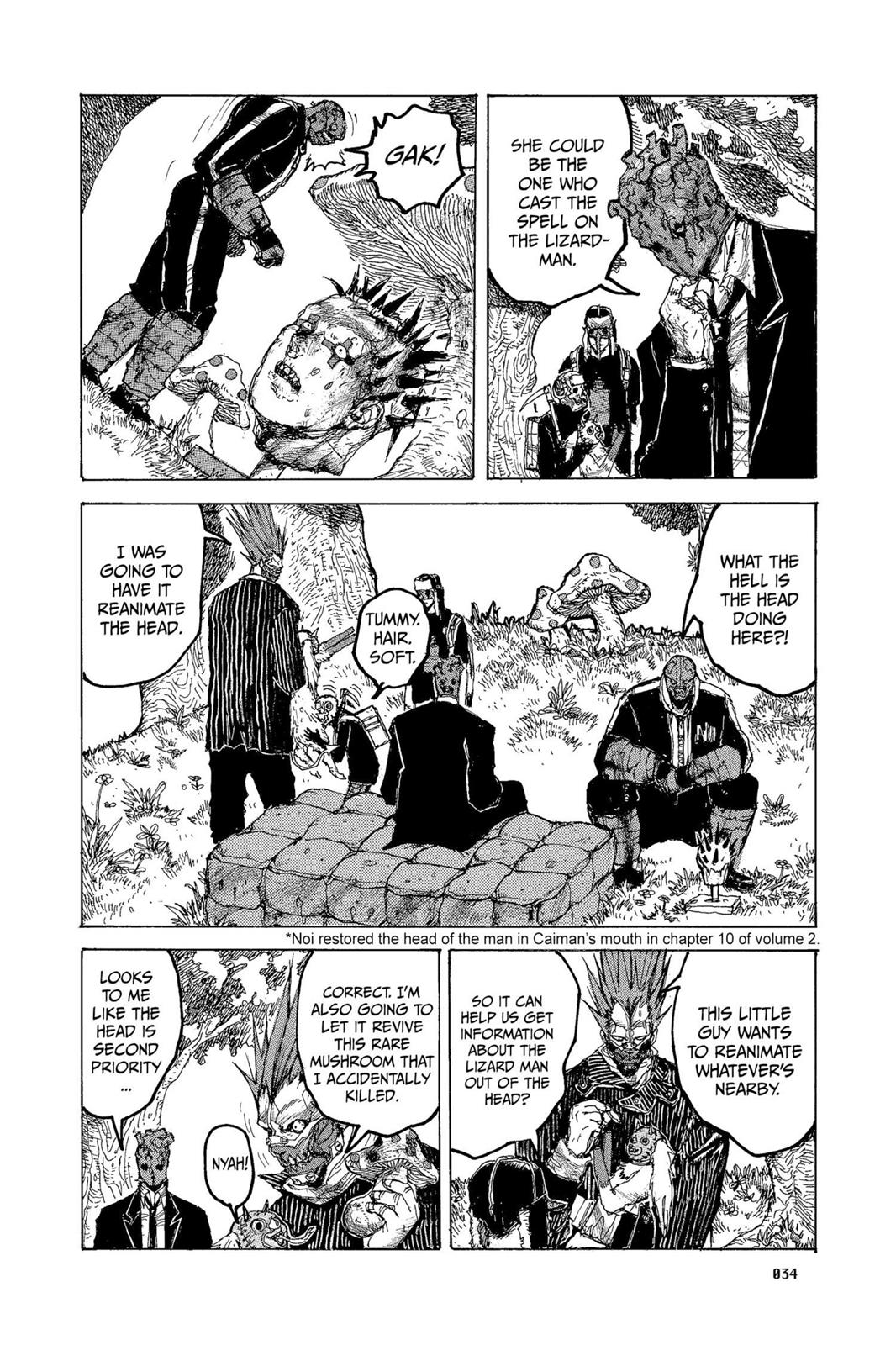Dorohedoro Chapter 13 page 4 - Chapter 13: Another Year in the Hole