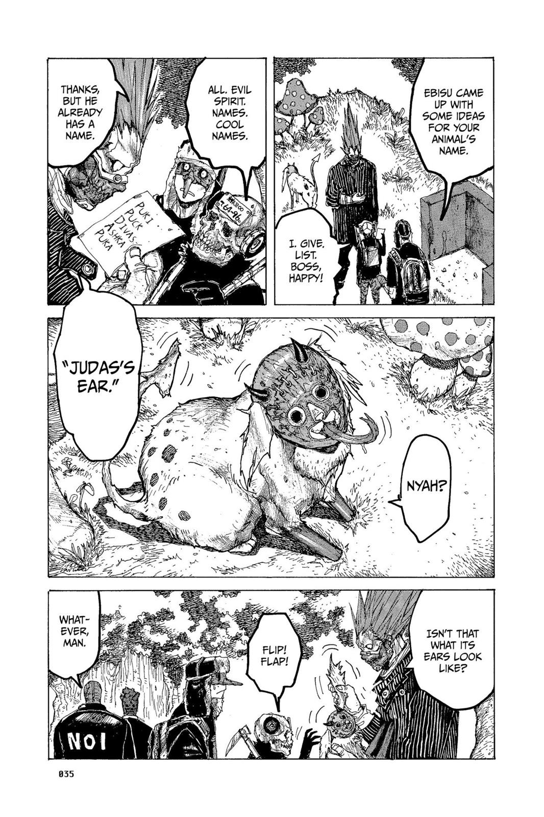 Dorohedoro Chapter 13 page 5 - Chapter 13: Another Year in the Hole