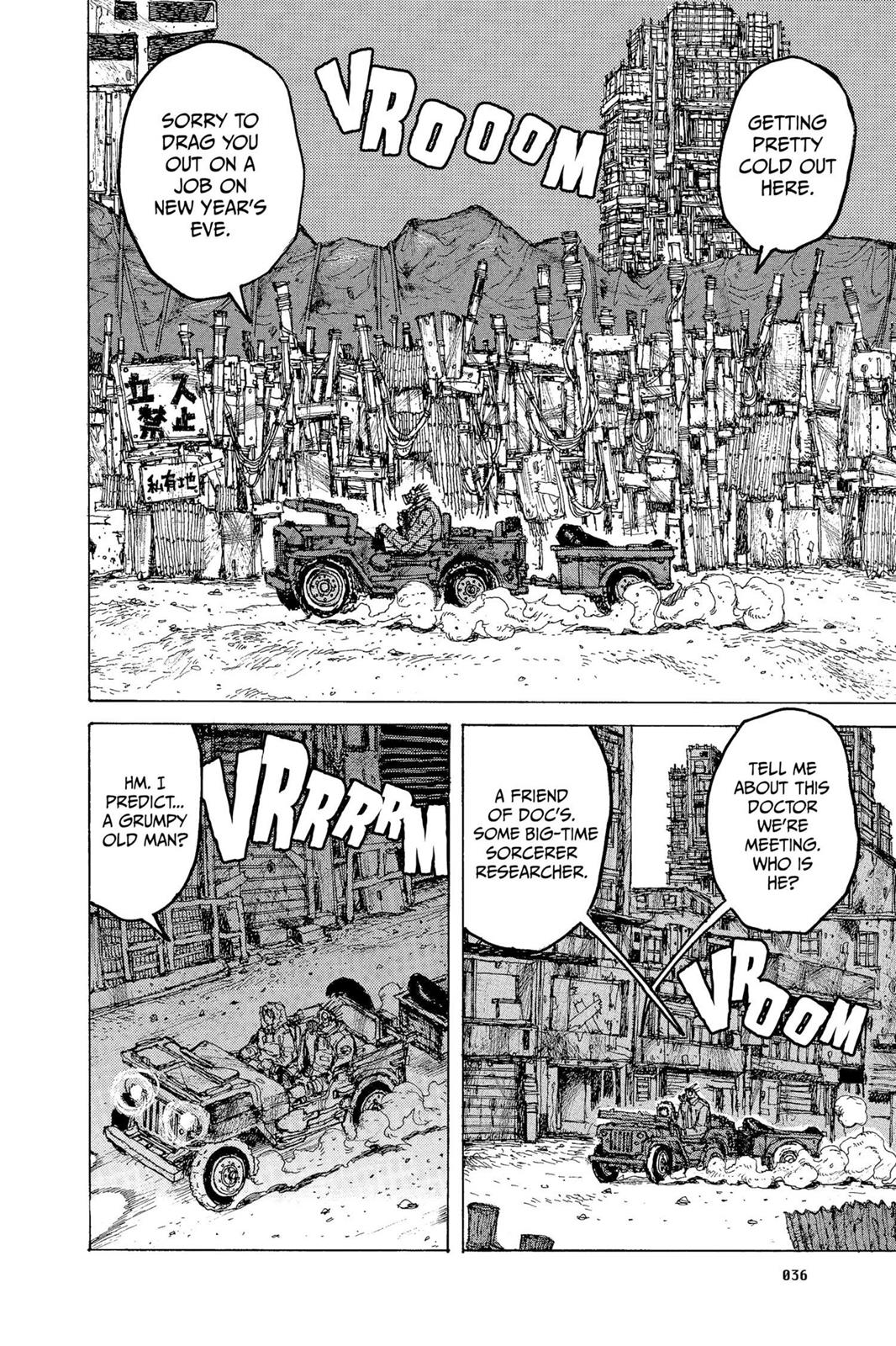 Dorohedoro Chapter 13 page 6 - Chapter 13: Another Year in the Hole