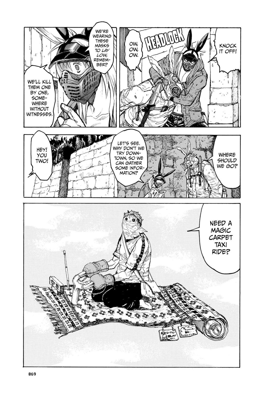 Dorohedoro Chapter 14 page 10 - Chapter 14: Kaiman in Wonderland