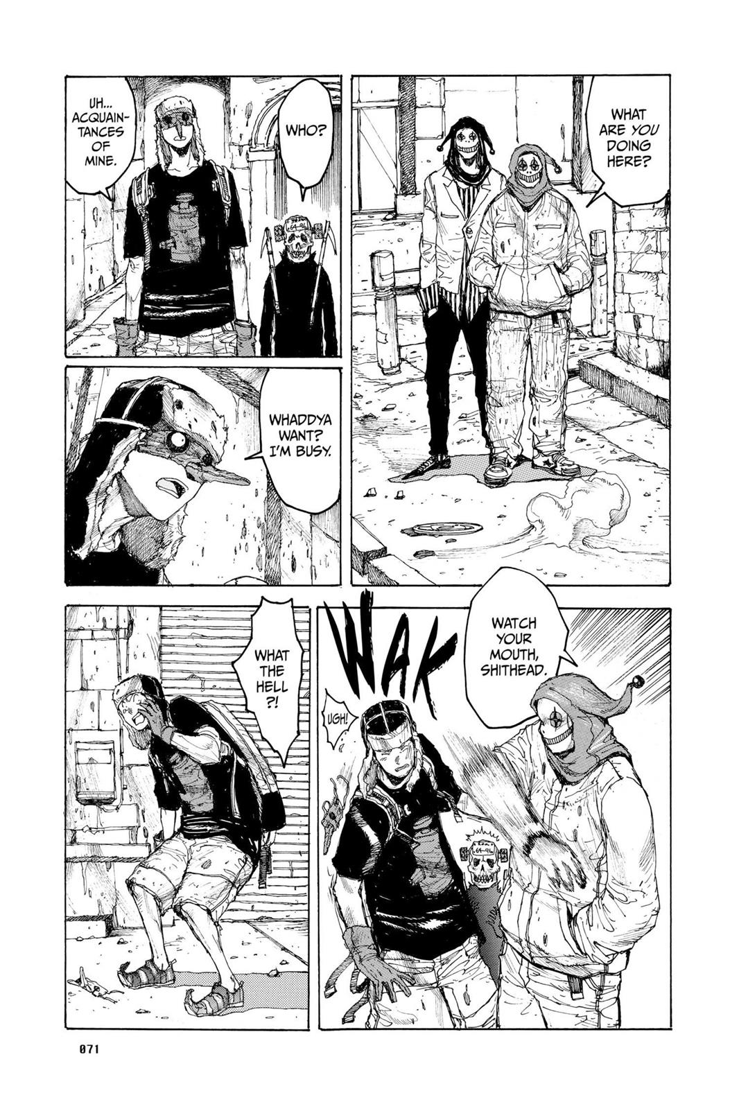 Dorohedoro Chapter 14 page 12 - Chapter 14: Kaiman in Wonderland