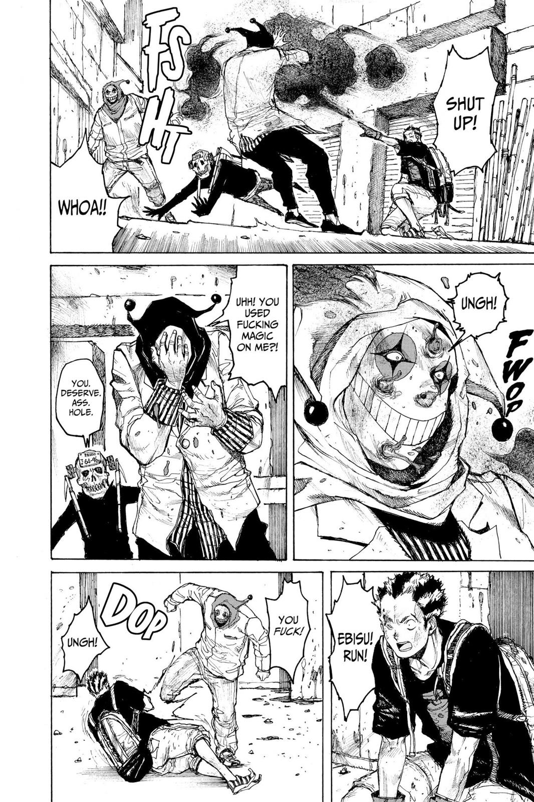 Dorohedoro Chapter 14 page 15 - Chapter 14: Kaiman in Wonderland