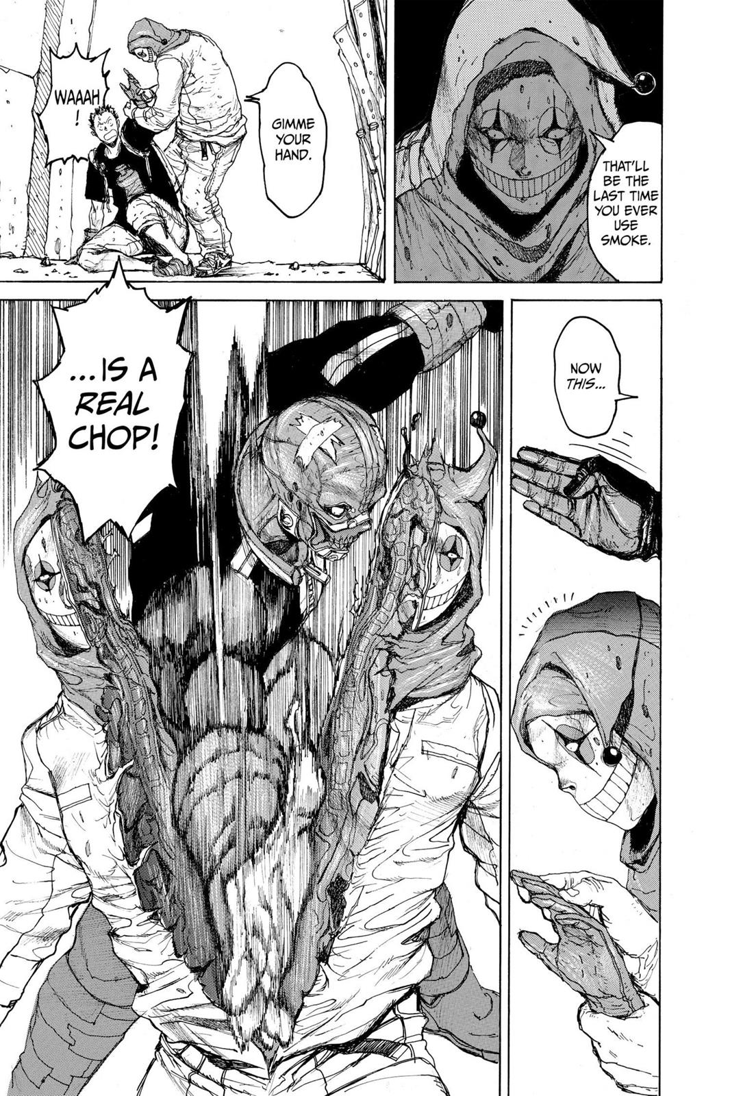 Dorohedoro Chapter 14 page 16 - Chapter 14: Kaiman in Wonderland