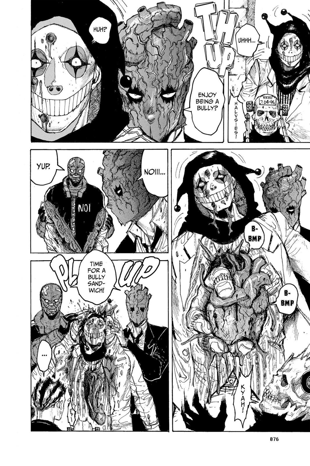Dorohedoro Chapter 14 page 17 - Chapter 14: Kaiman in Wonderland