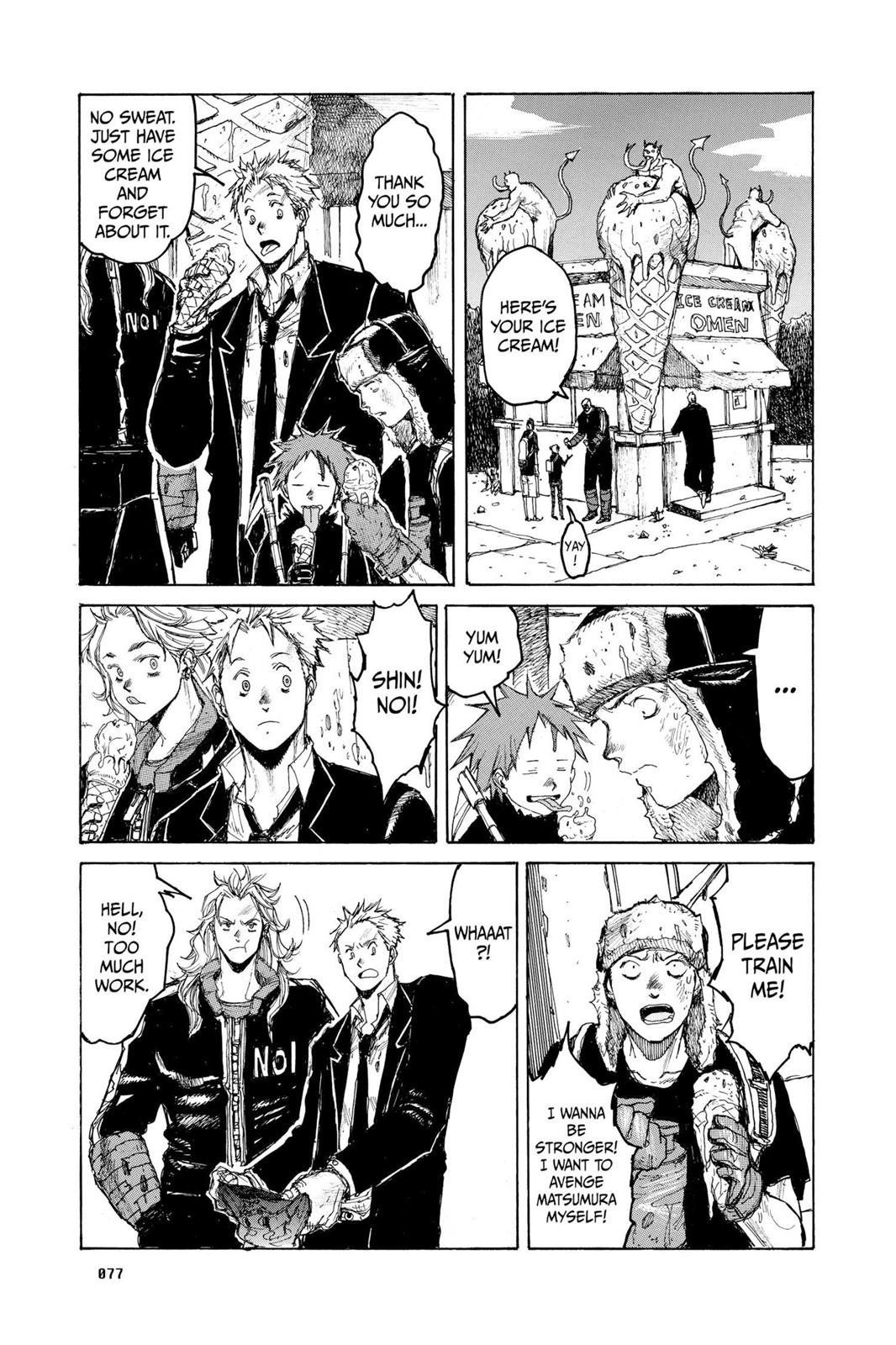 Dorohedoro Chapter 14 page 18 - Chapter 14: Kaiman in Wonderland