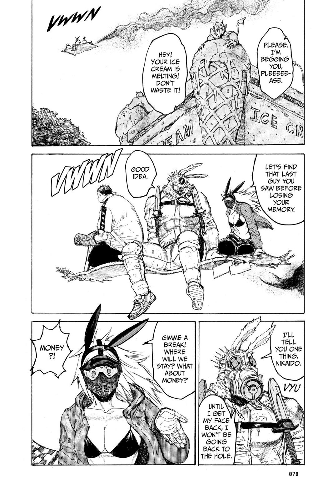 Dorohedoro Chapter 14 page 19 - Chapter 14: Kaiman in Wonderland
