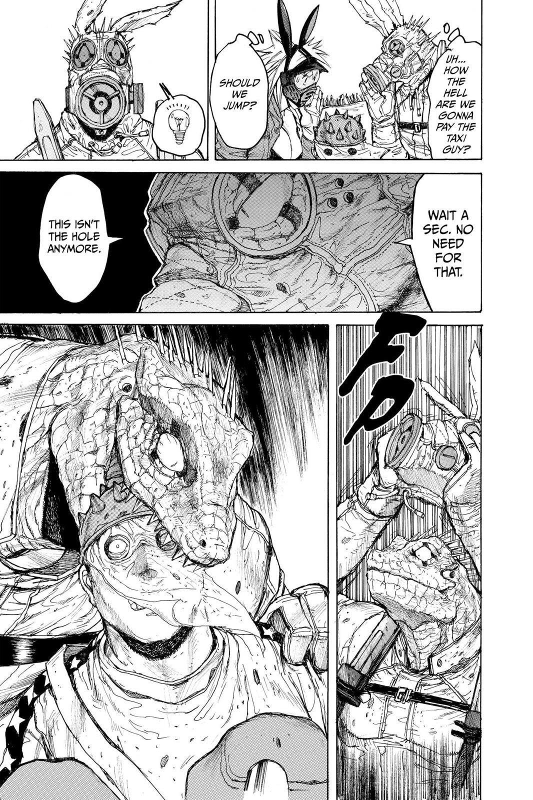 Dorohedoro Chapter 14 page 20 - Chapter 14: Kaiman in Wonderland