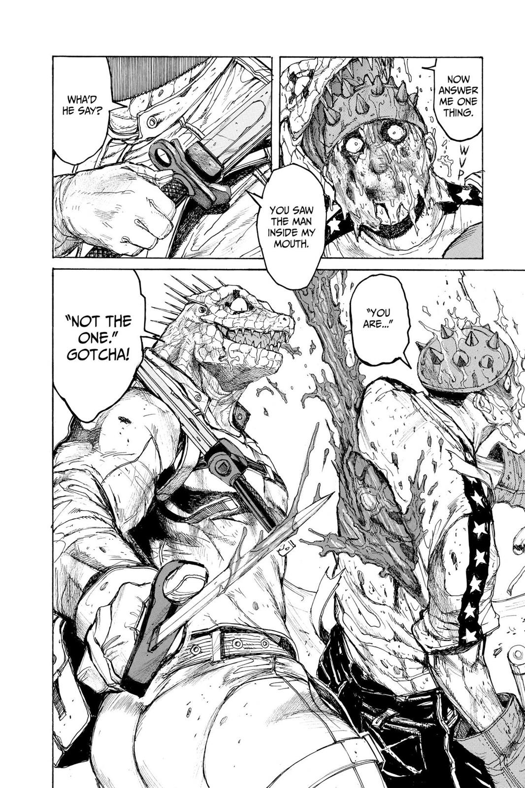 Dorohedoro Chapter 14 page 21 - Chapter 14: Kaiman in Wonderland