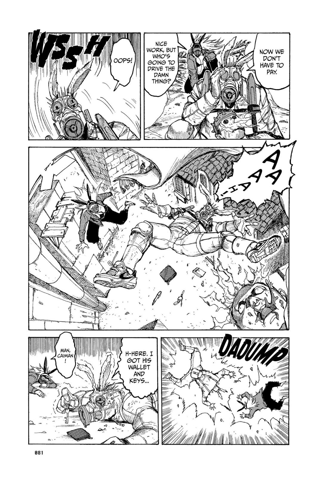 Dorohedoro Chapter 14 page 22 - Chapter 14: Kaiman in Wonderland