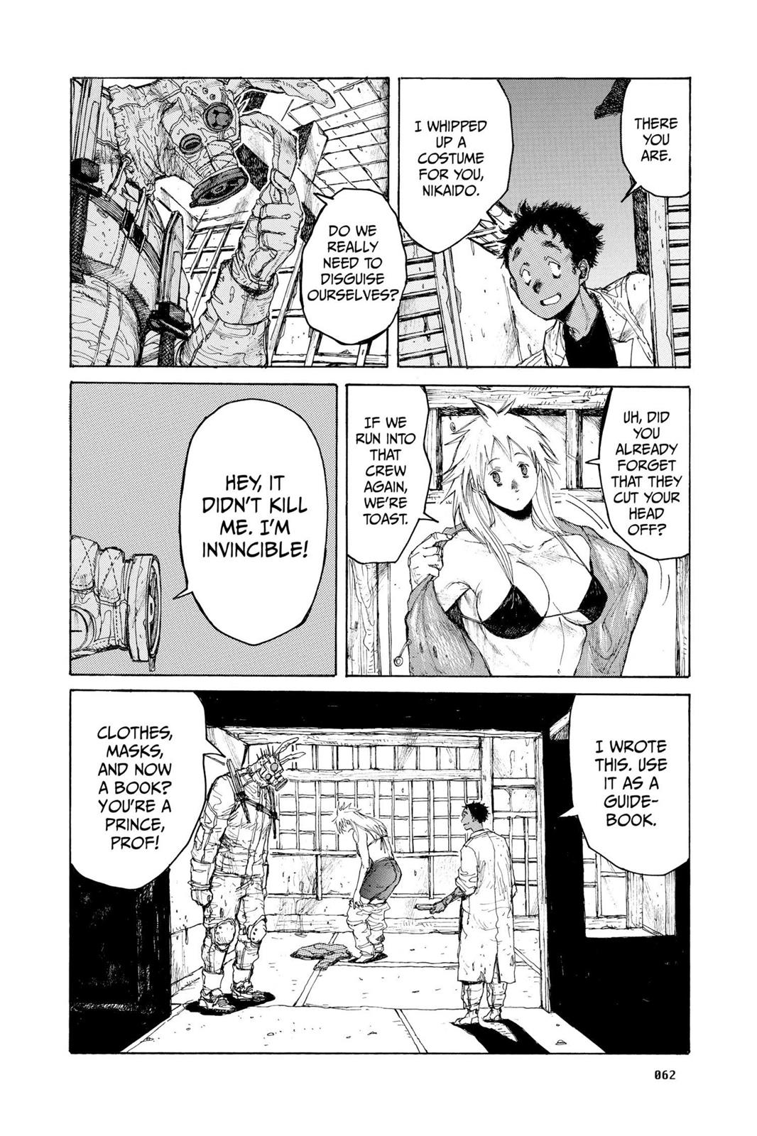 Dorohedoro Chapter 14 page 4 - Chapter 14: Kaiman in Wonderland