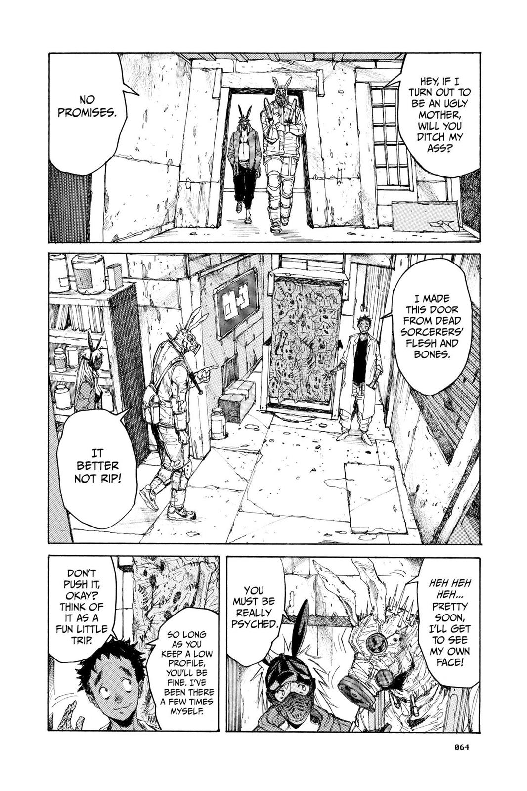 Dorohedoro Chapter 14 page 6 - Chapter 14: Kaiman in Wonderland