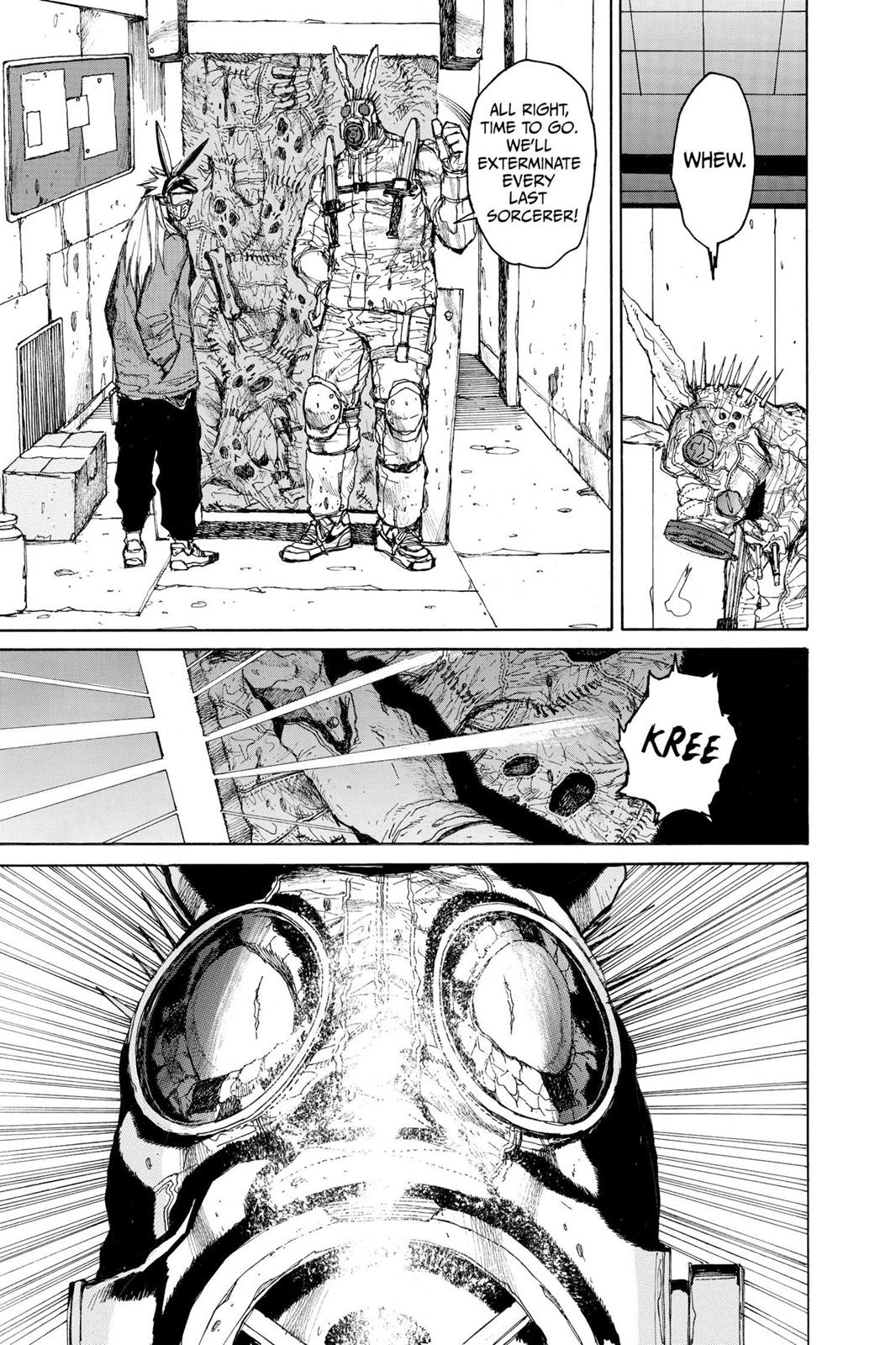 Dorohedoro Chapter 14 page 7 - Chapter 14: Kaiman in Wonderland
