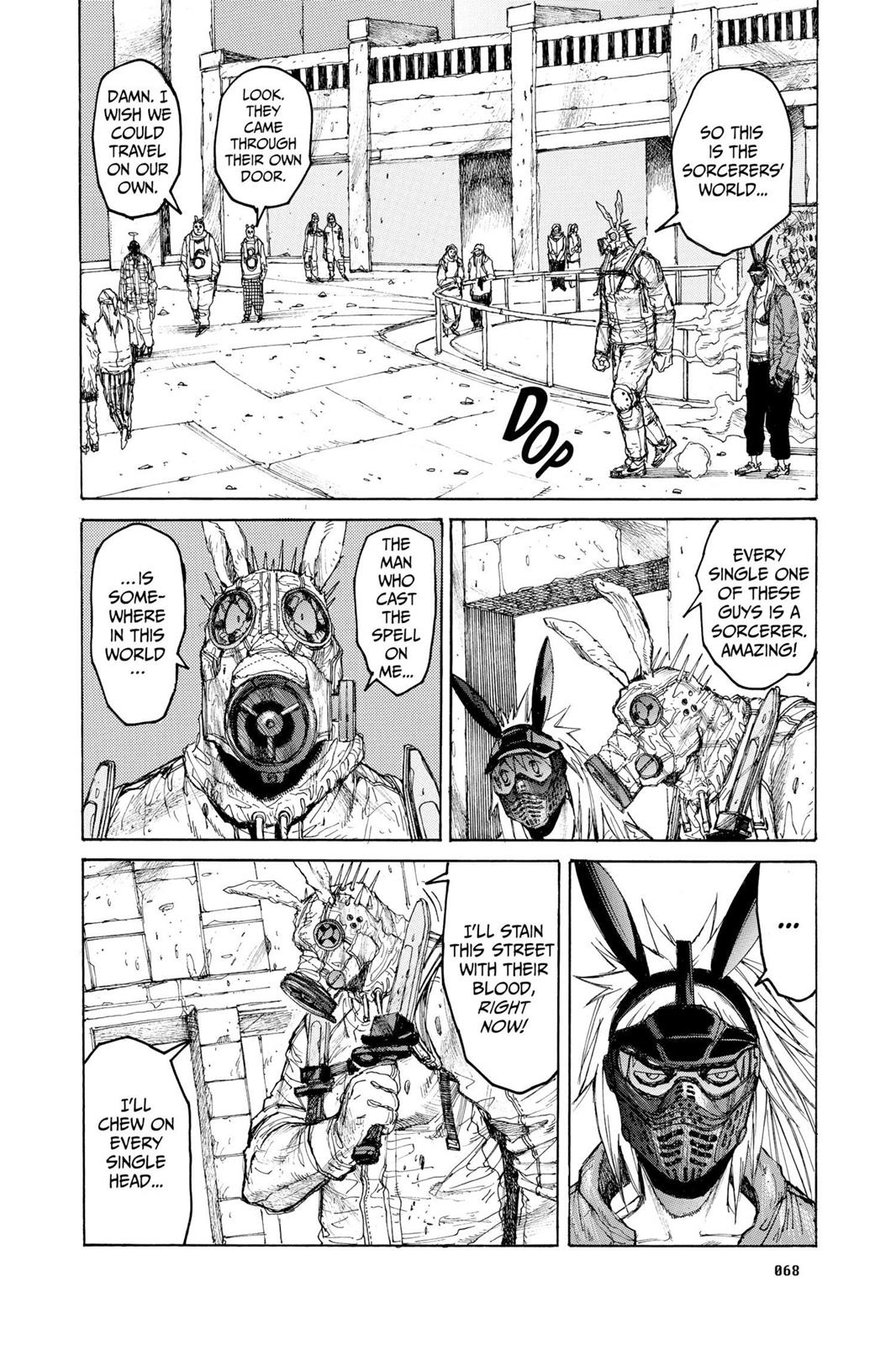 Dorohedoro Chapter 14 page 9 - Chapter 14: Kaiman in Wonderland
