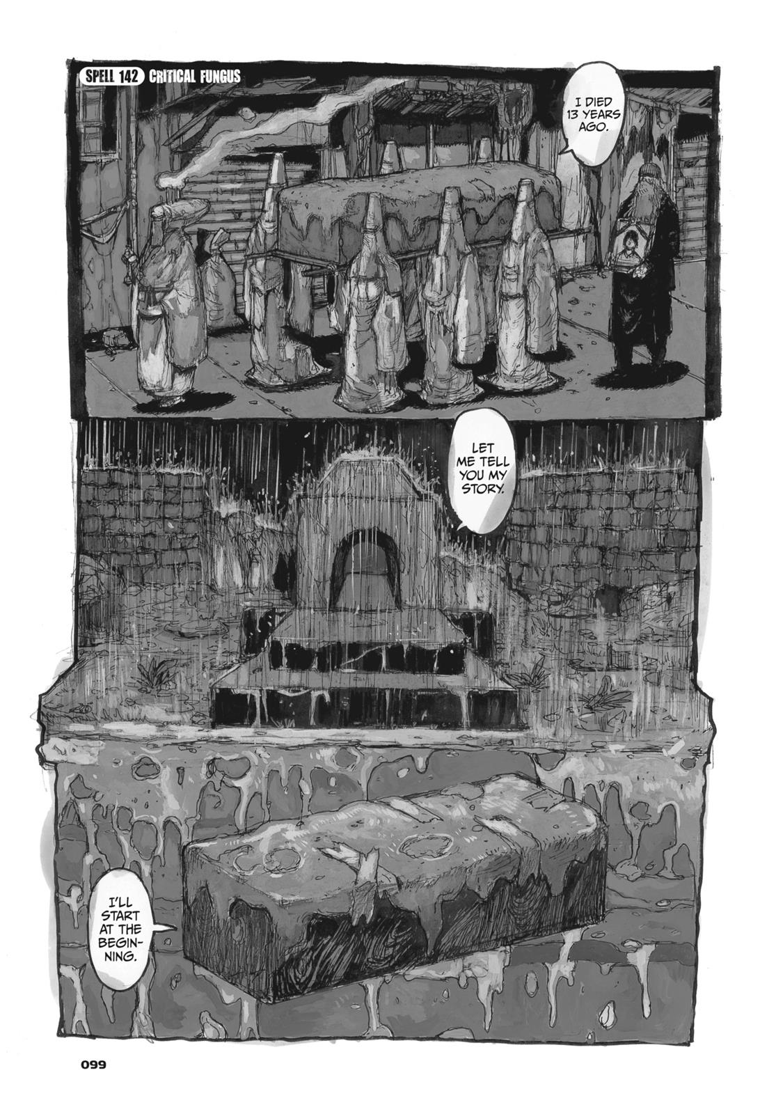 Dorohedoro Chapter 142 page 1 - Chapter 142: Extreme Mushroom Critical
