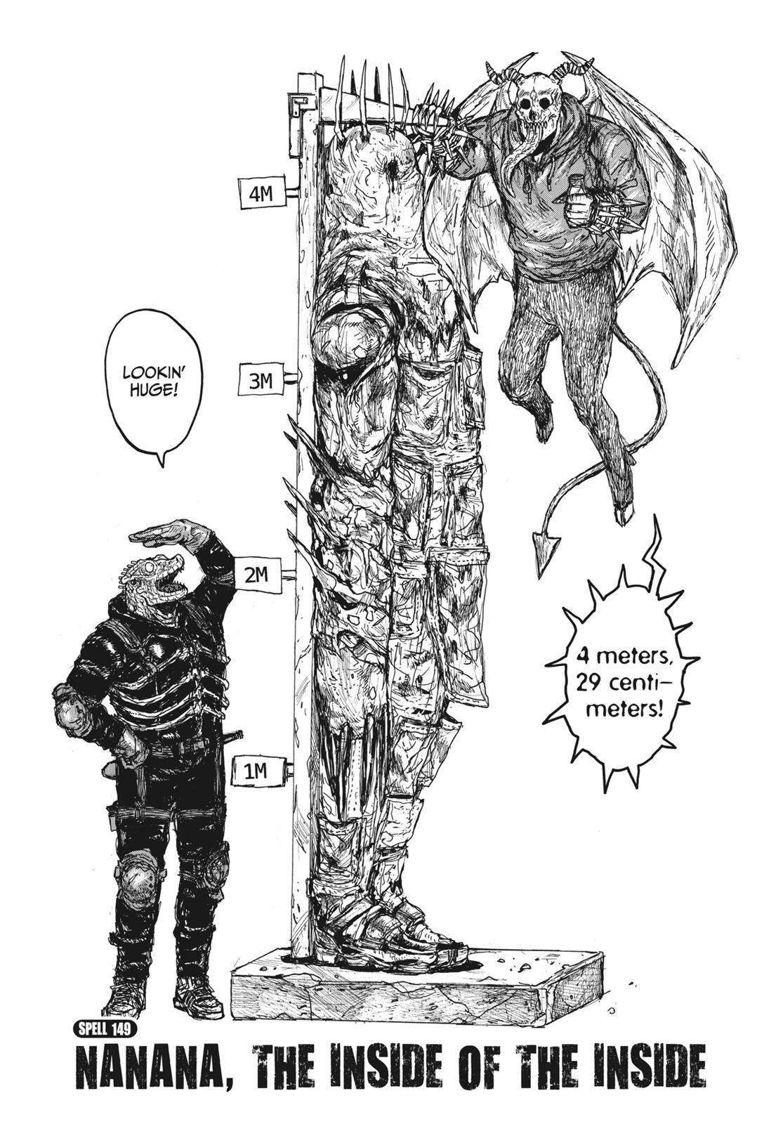 Dorohedoro Chapter 149 page 1 - Chapter 149: Inside of Inside of Inside is na-na-na