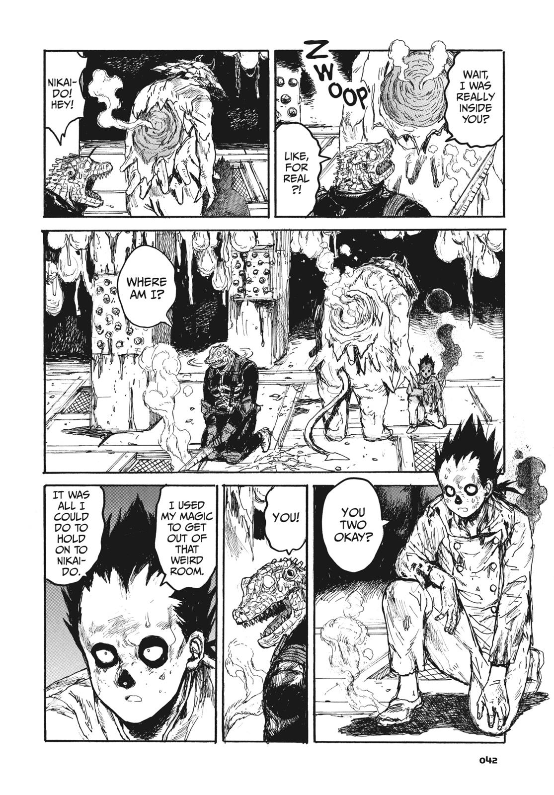 Dorohedoro Chapter 149 page 11 - Chapter 149: Inside of Inside of Inside is na-na-na