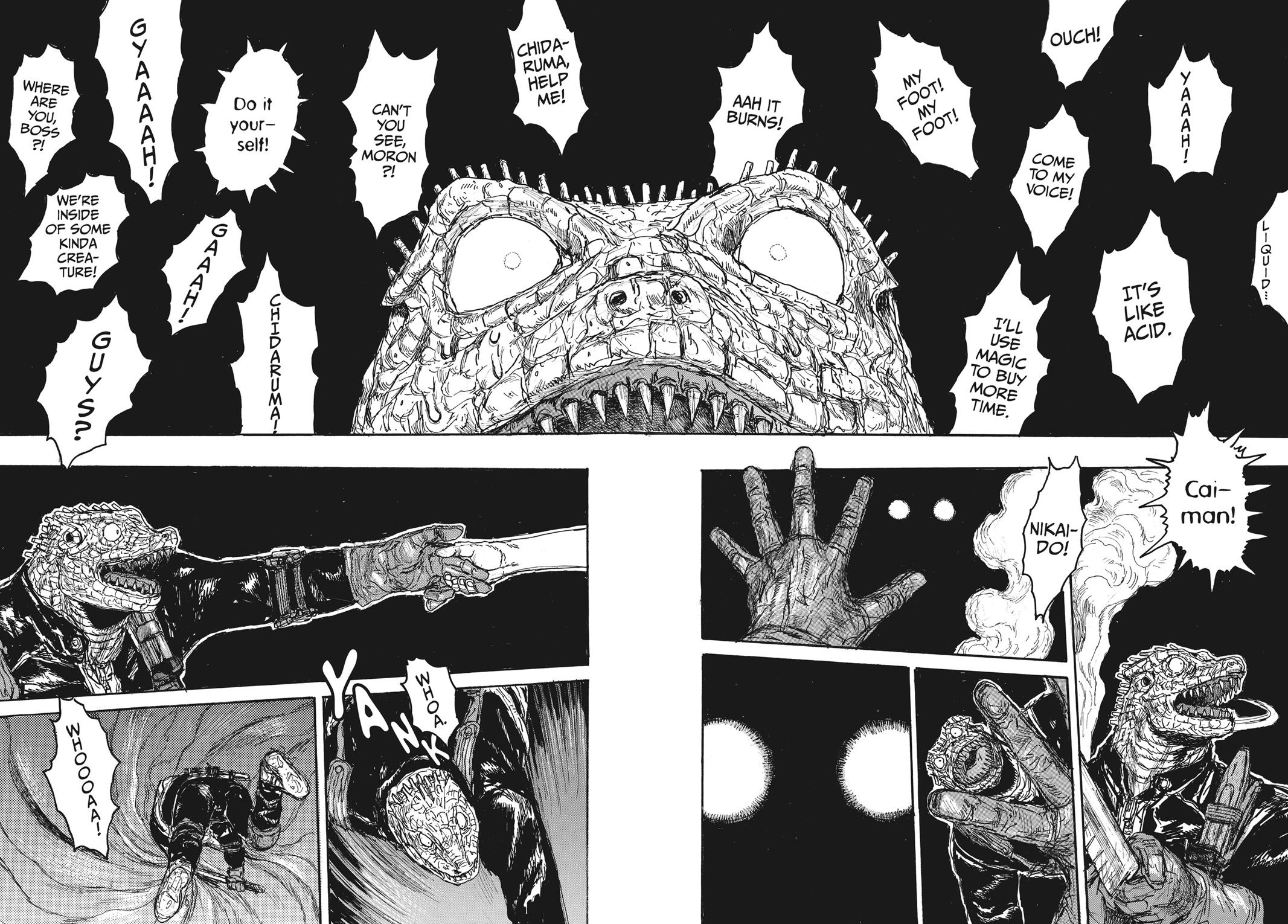 Dorohedoro Chapter 149 page 4 - Chapter 149: Inside of Inside of Inside is na-na-na