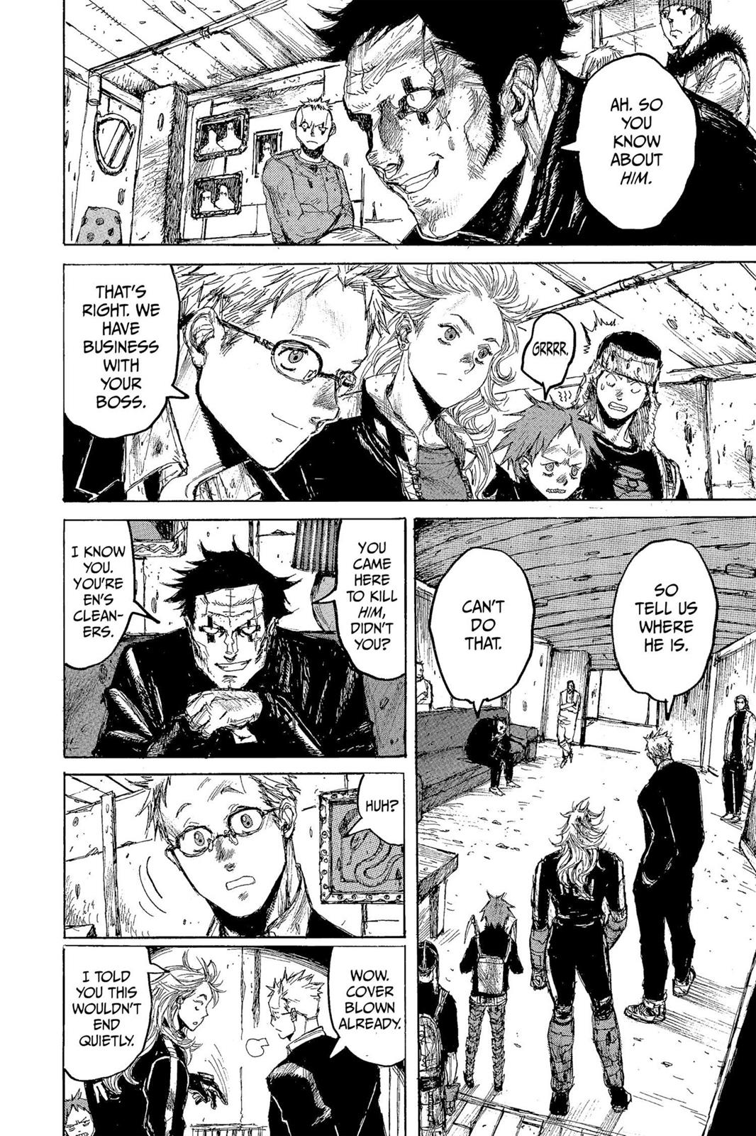 Dorohedoro Chapter 15 page 18 - Chapter 15: The Secret story of the fire toilet