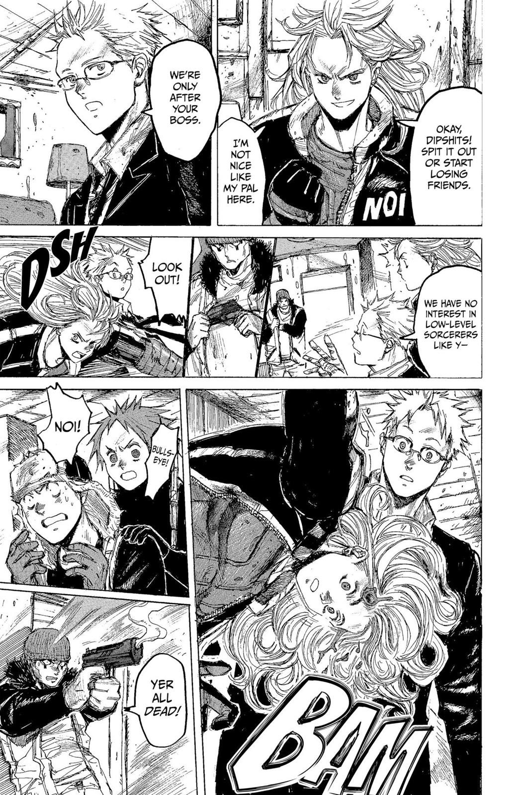 Dorohedoro Chapter 15 page 19 - Chapter 15: The Secret story of the fire toilet