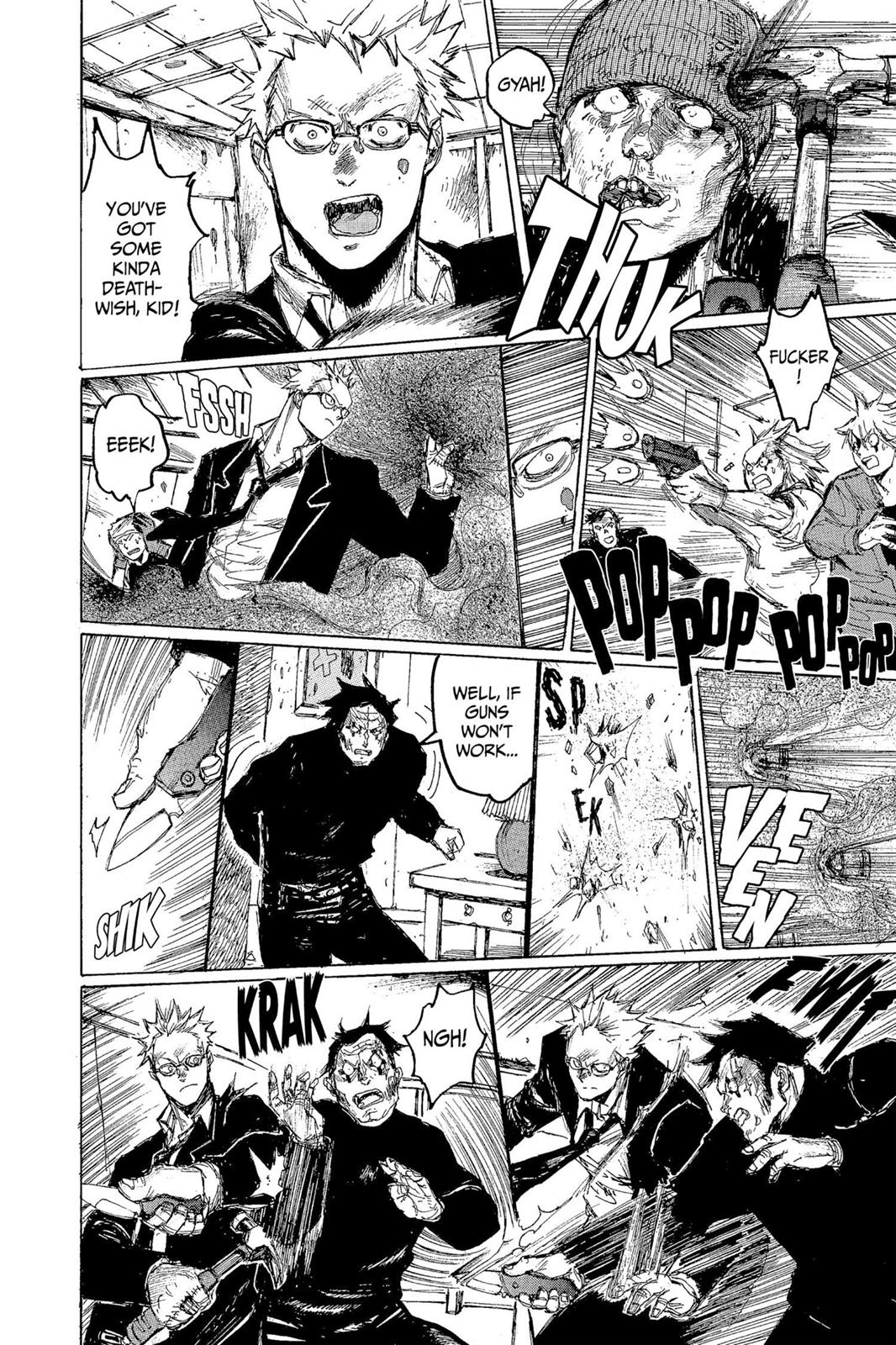 Dorohedoro Chapter 15 page 20 - Chapter 15: The Secret story of the fire toilet