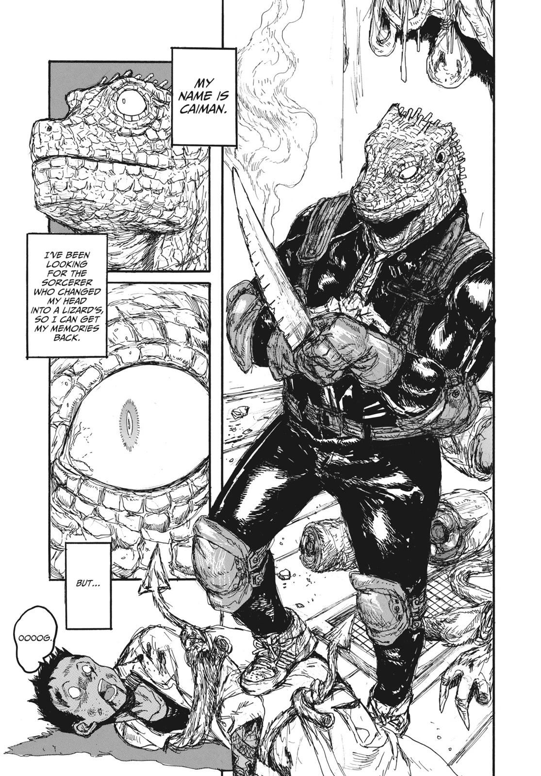 Dorohedoro Chapter 150 page 3 - Chapter 150: Hole Gourmet Report