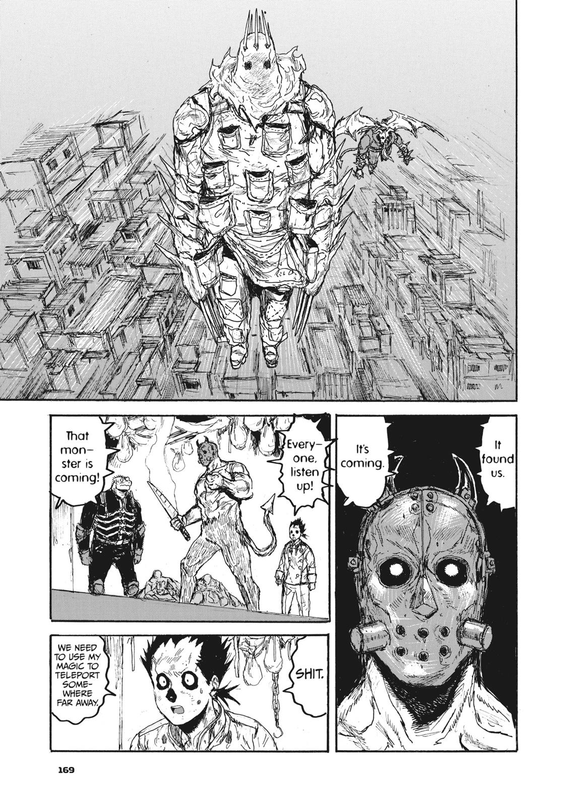 Dorohedoro Chapter 153 page 22 - Chapter 153: Hole-Kun's Counting Song