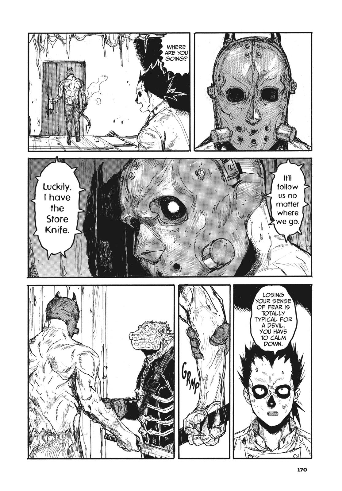 Dorohedoro Chapter 153 page 23 - Chapter 153: Hole-Kun's Counting Song